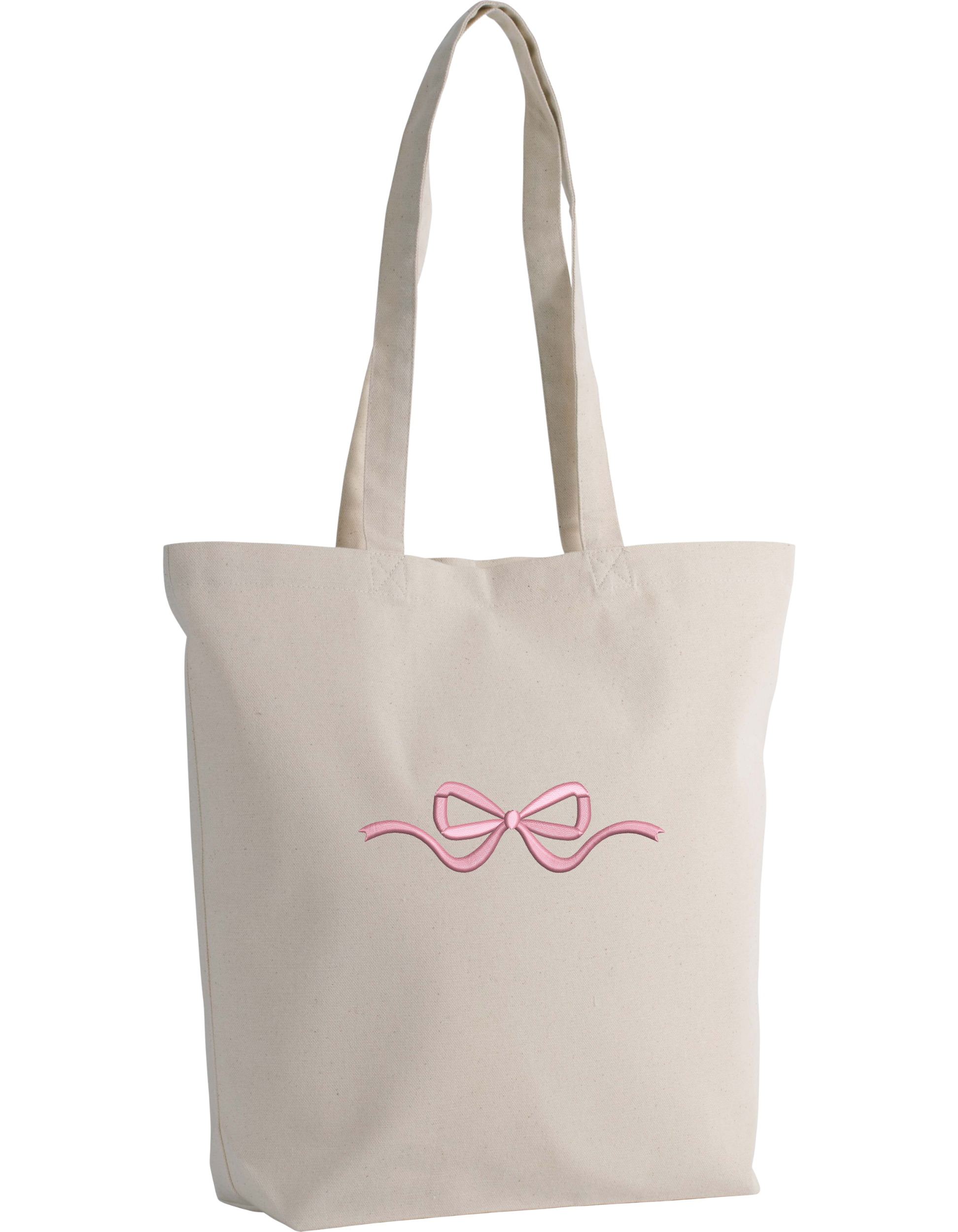 Bow tote bag