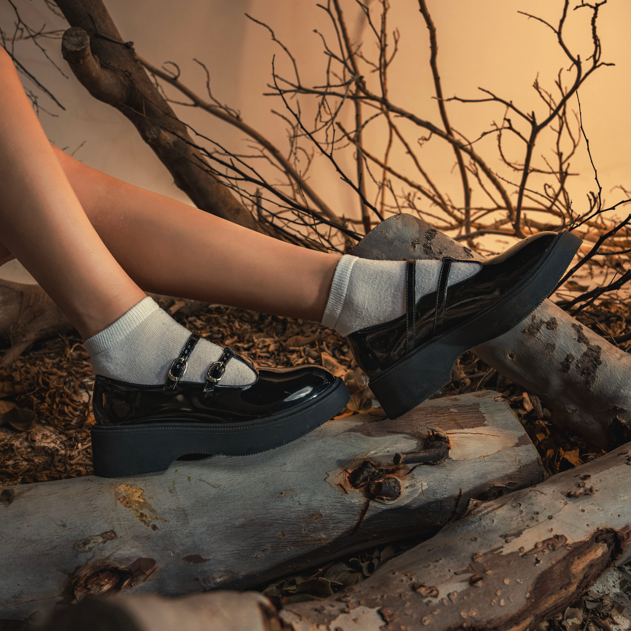 Chunky Mary Jane Obsidian