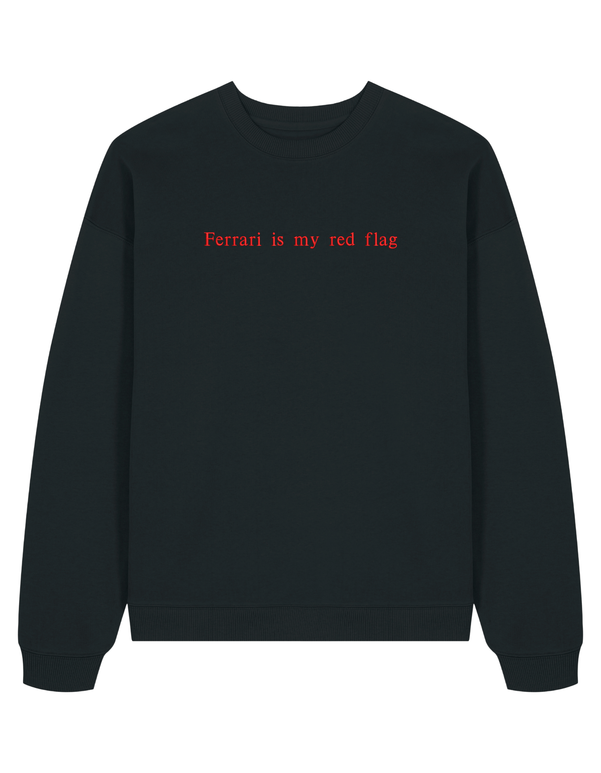 Red flag sweatshirt F1