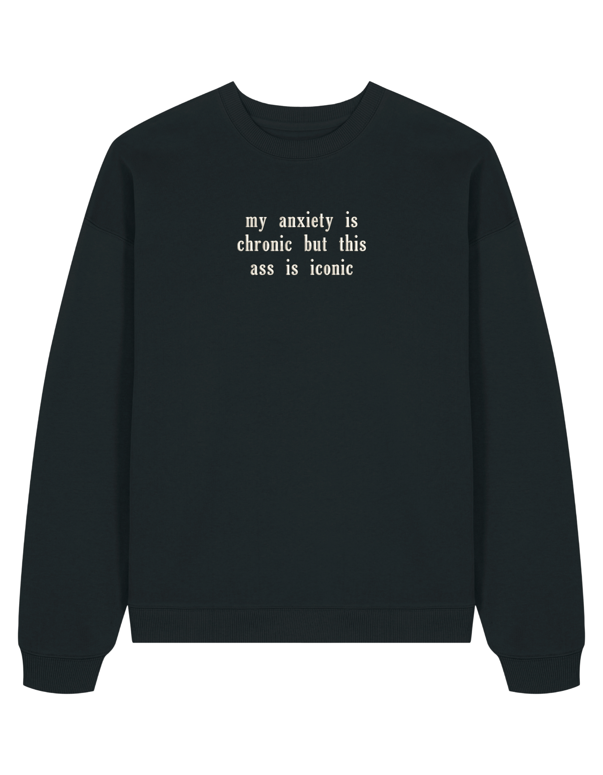 Iconic sweatshirt mesaje