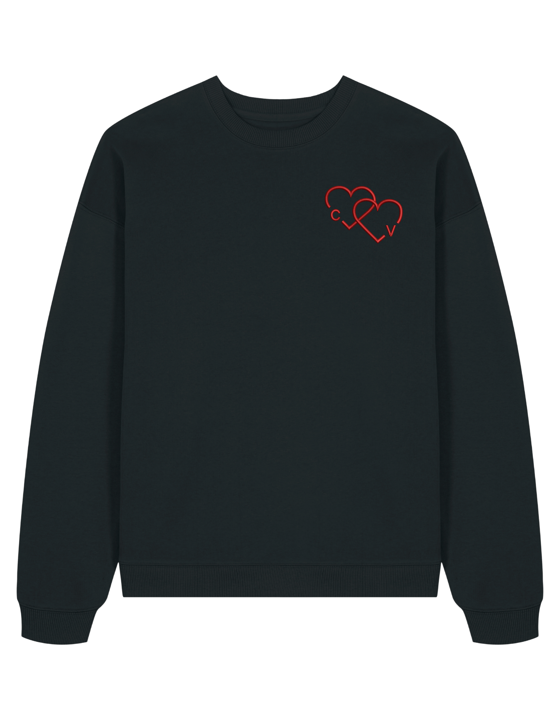 Hearts initiale sweatshirt