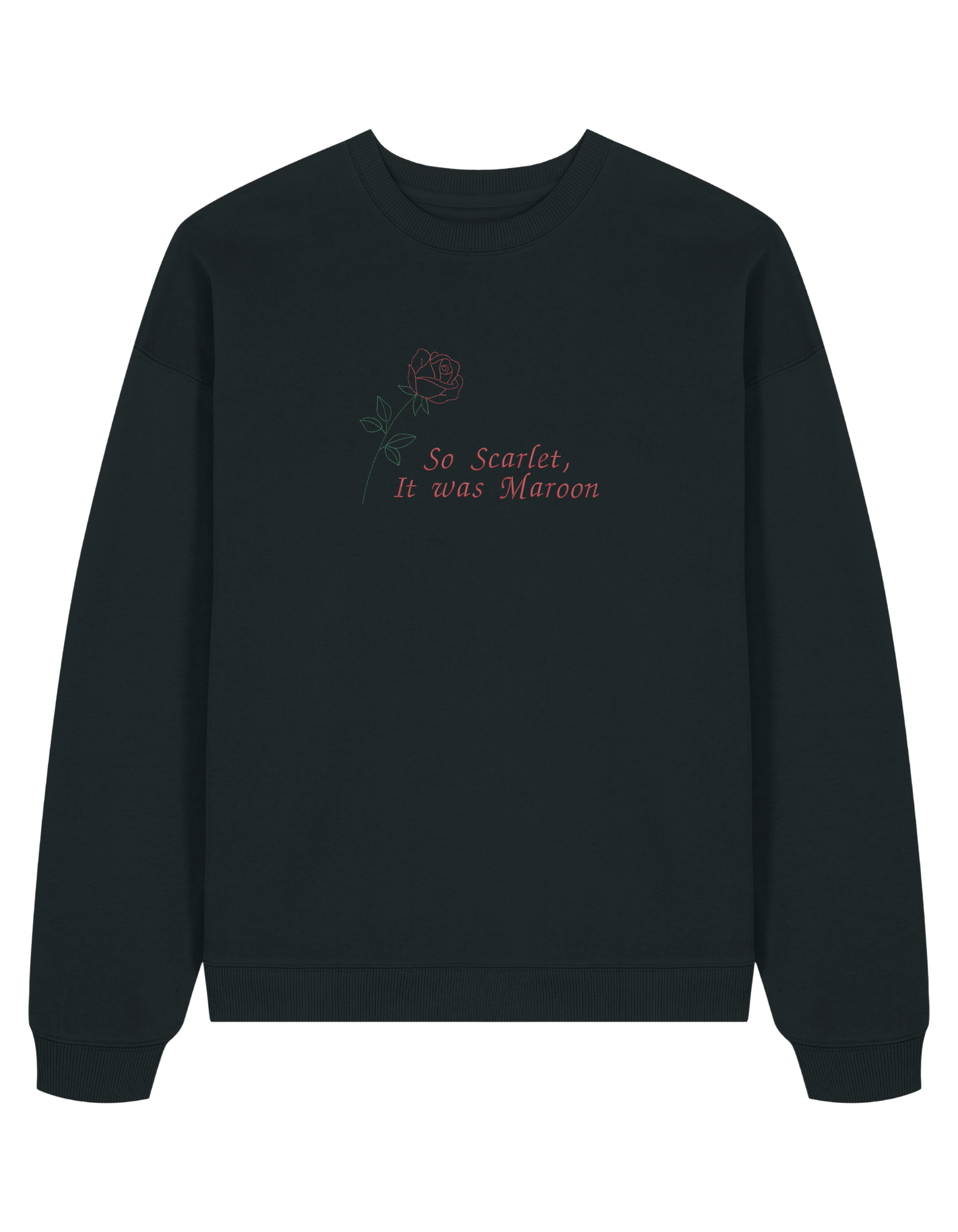 Maroon sweatshirt Taylor Swift