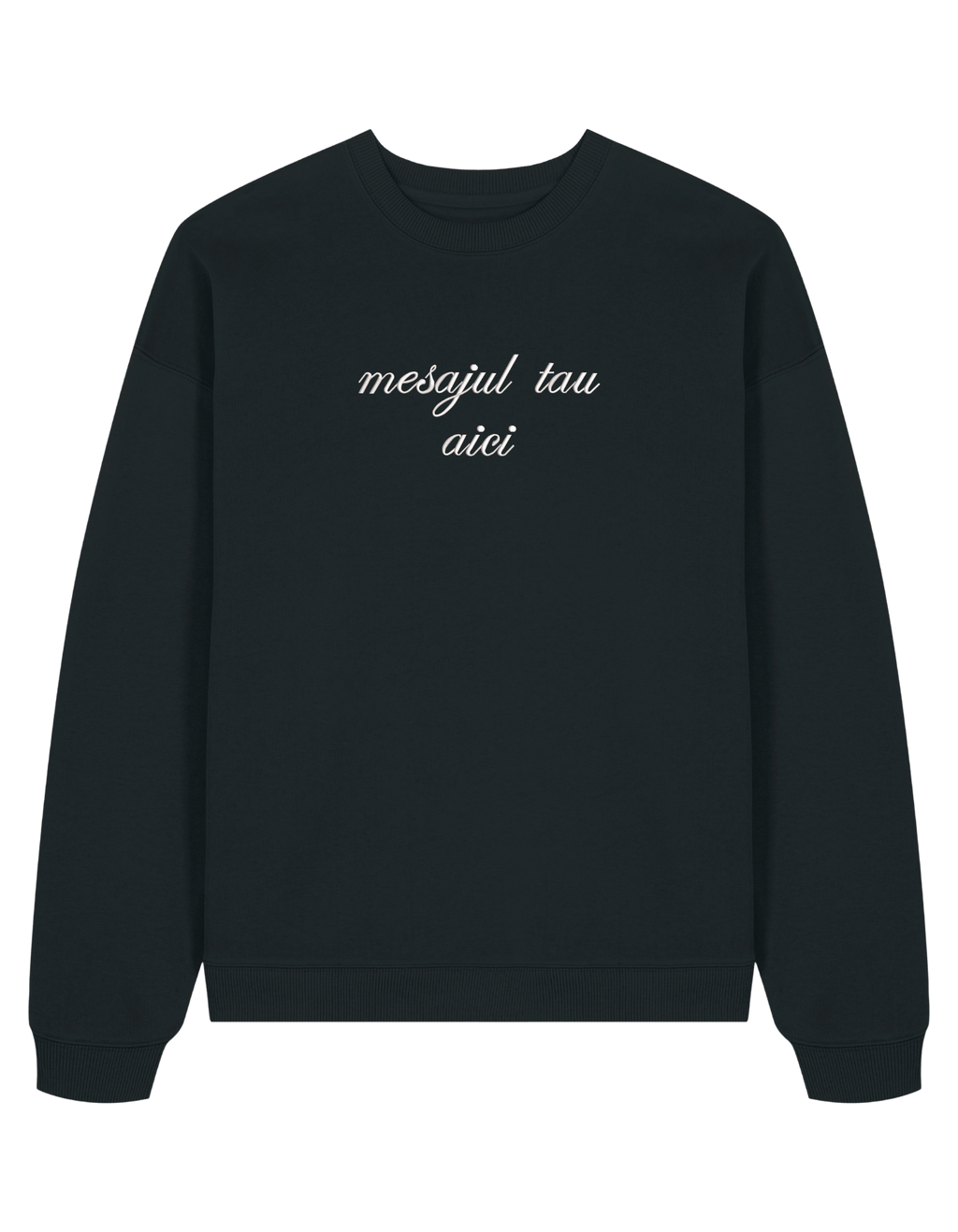 Sweatshirt personalizat font cursiv