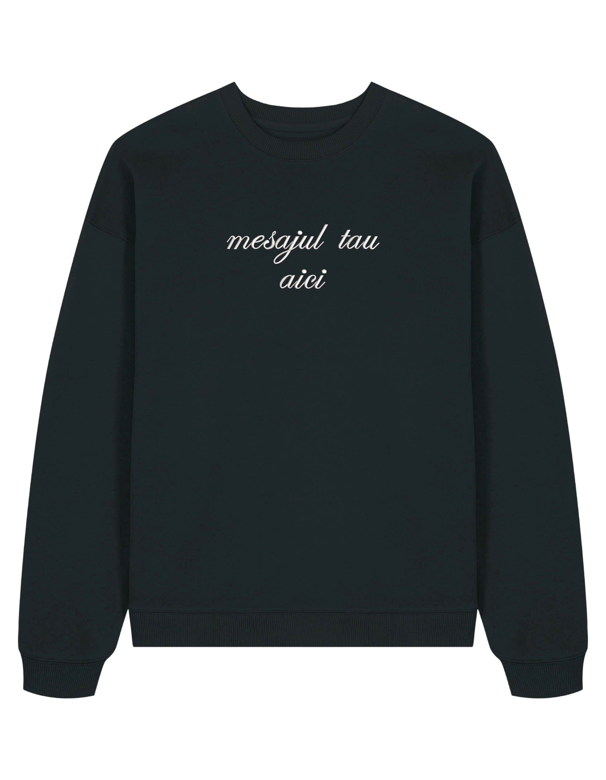 Sweatshirt personalizat font cursiv