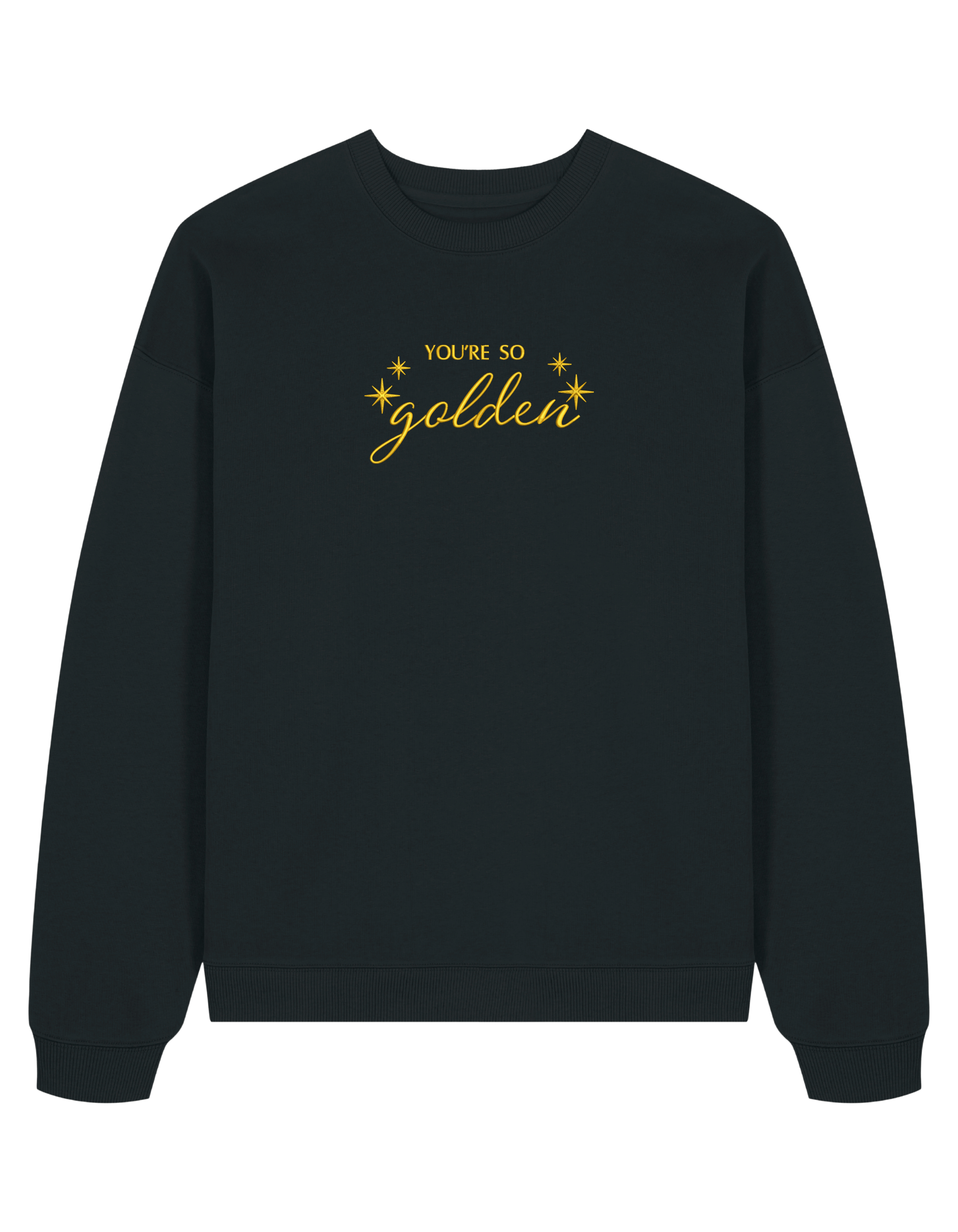 Golden sweatshirt Harry Styles