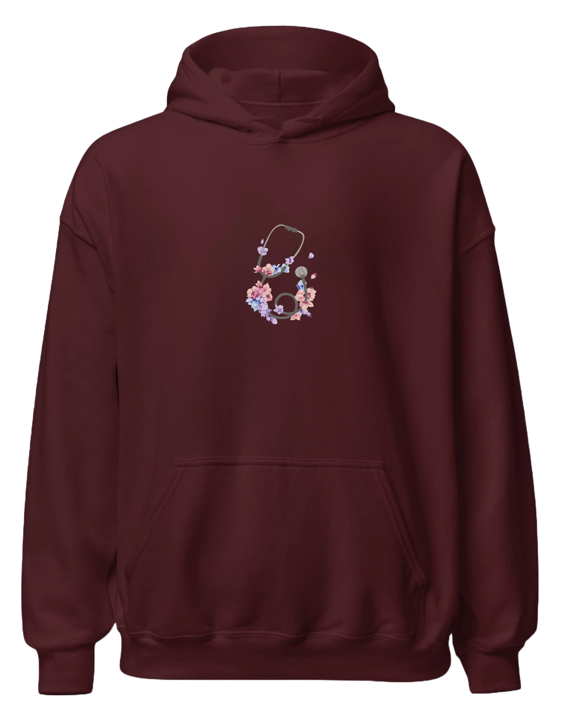 Stetoscop floral hoodie