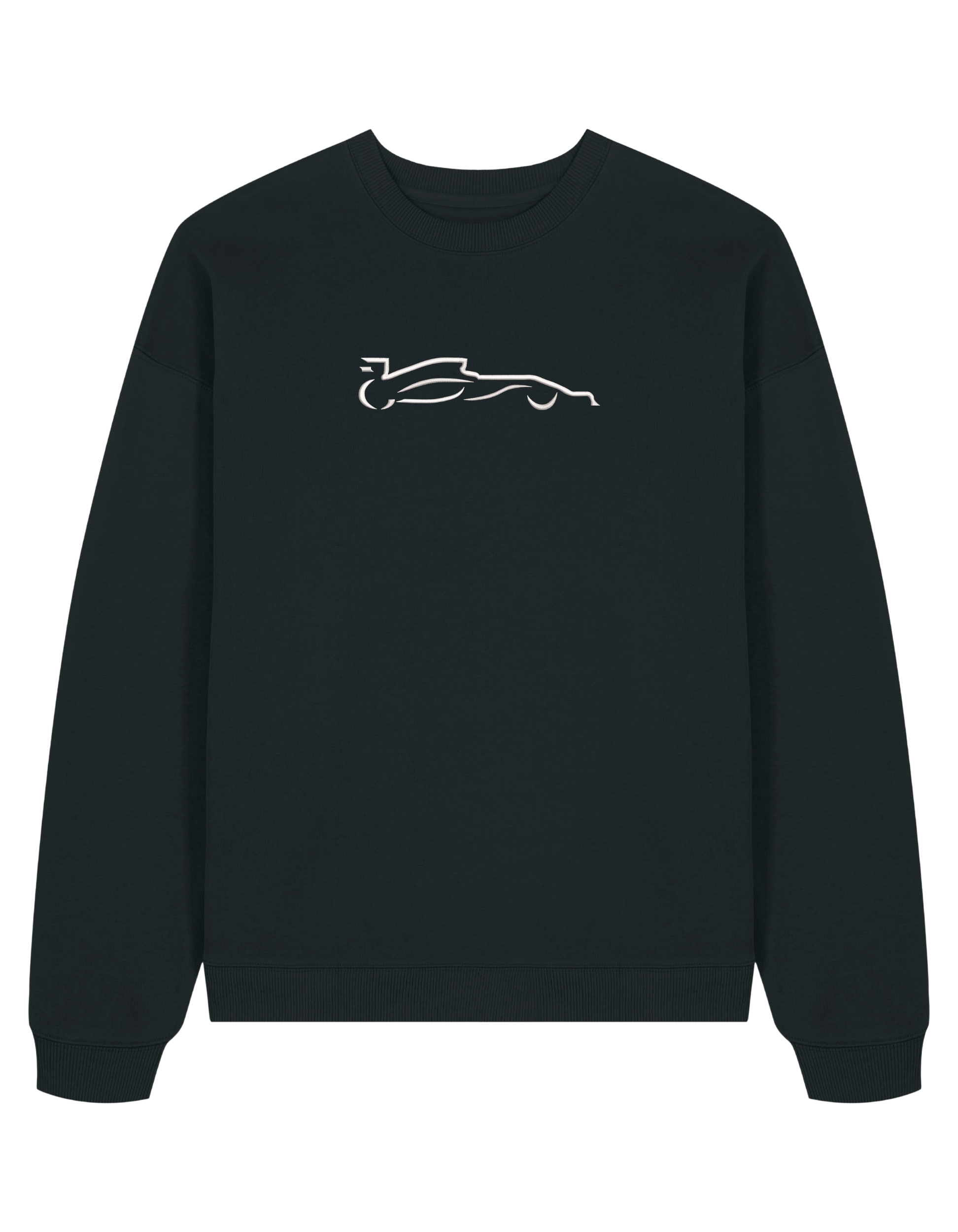 Race car outline sweatshirt F1
