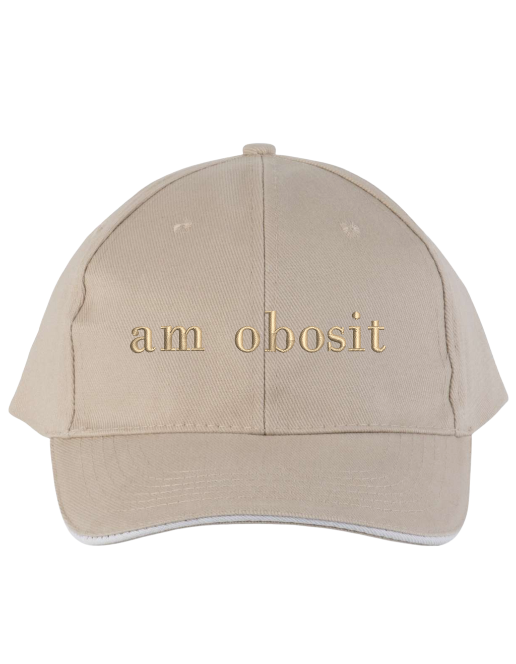 Sapca unisex Am obosit brodata