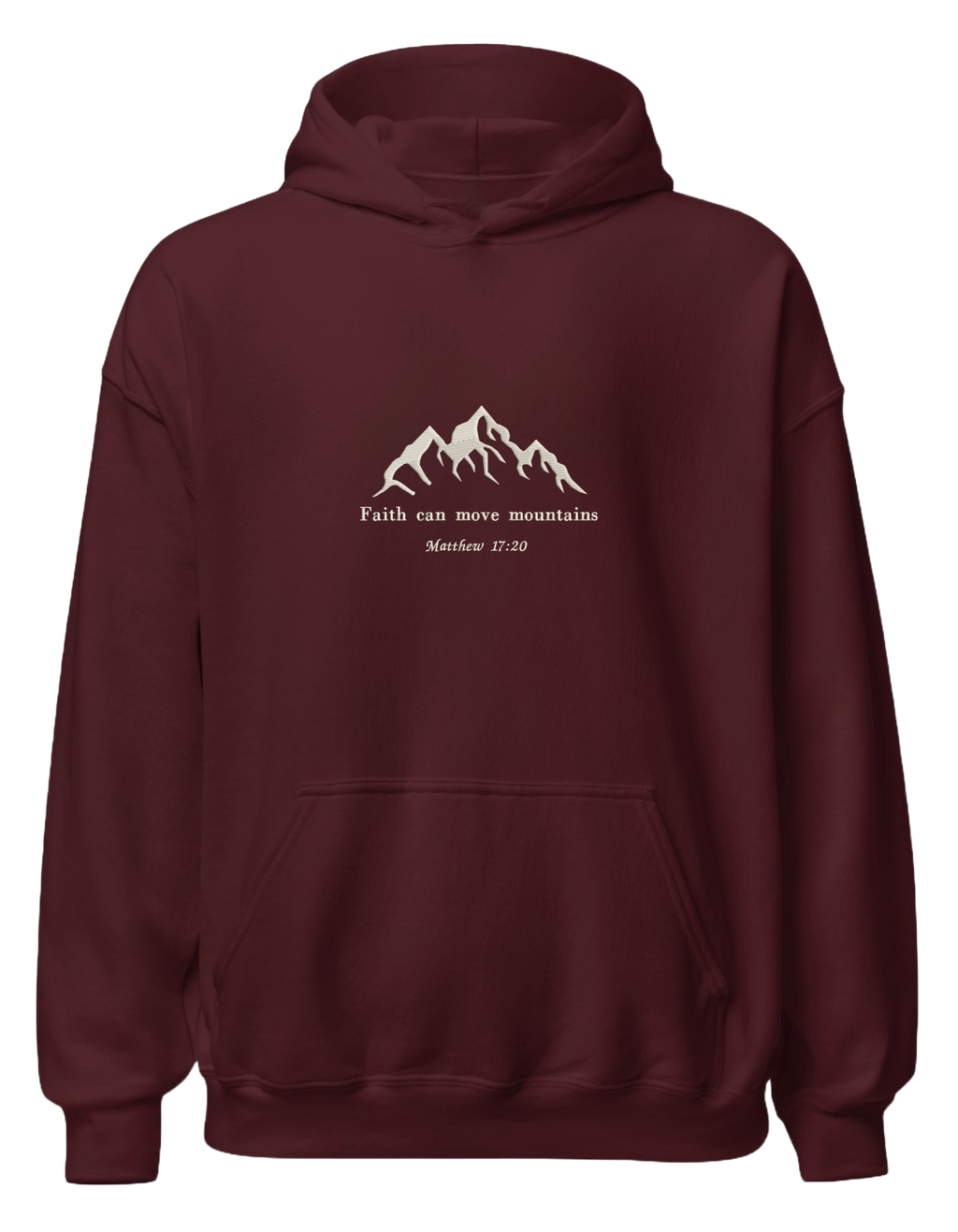Move mountains hoodie