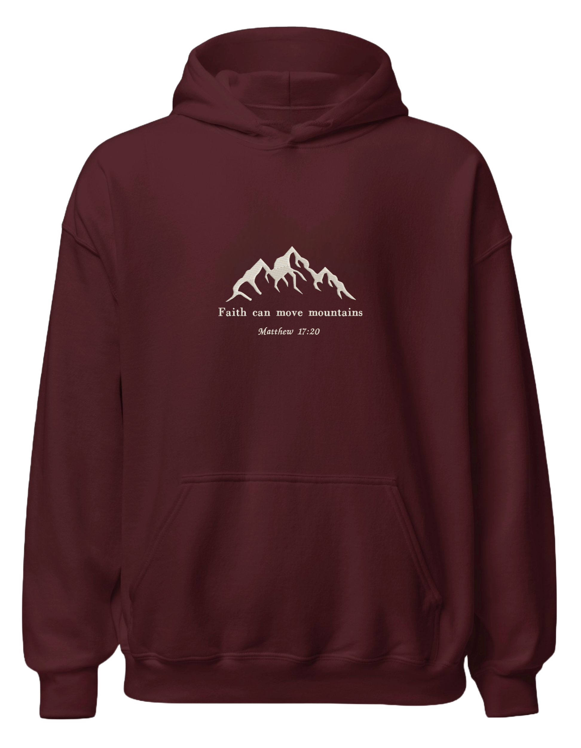 Move mountains hoodie