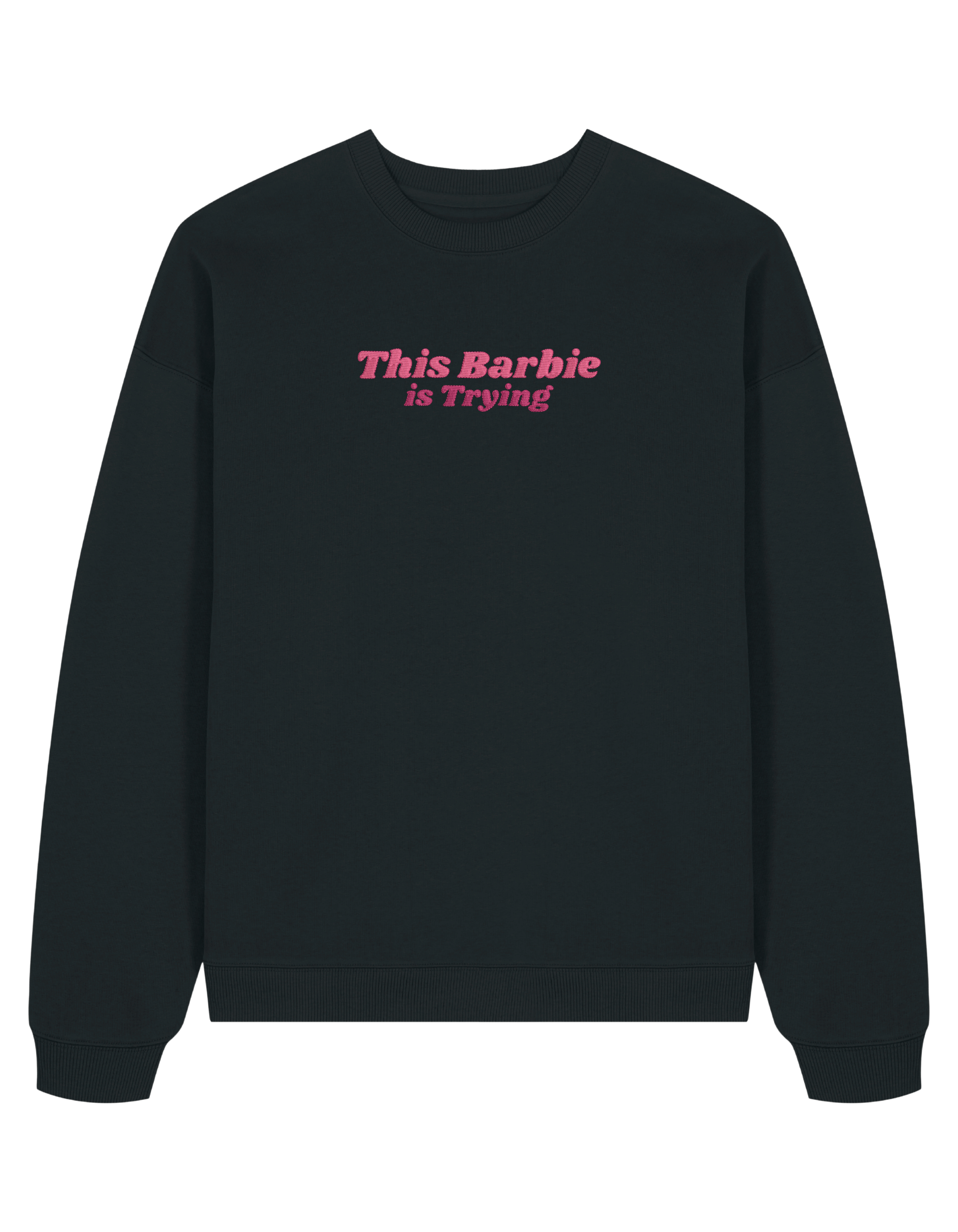 This Barbie sweatshirt Girly