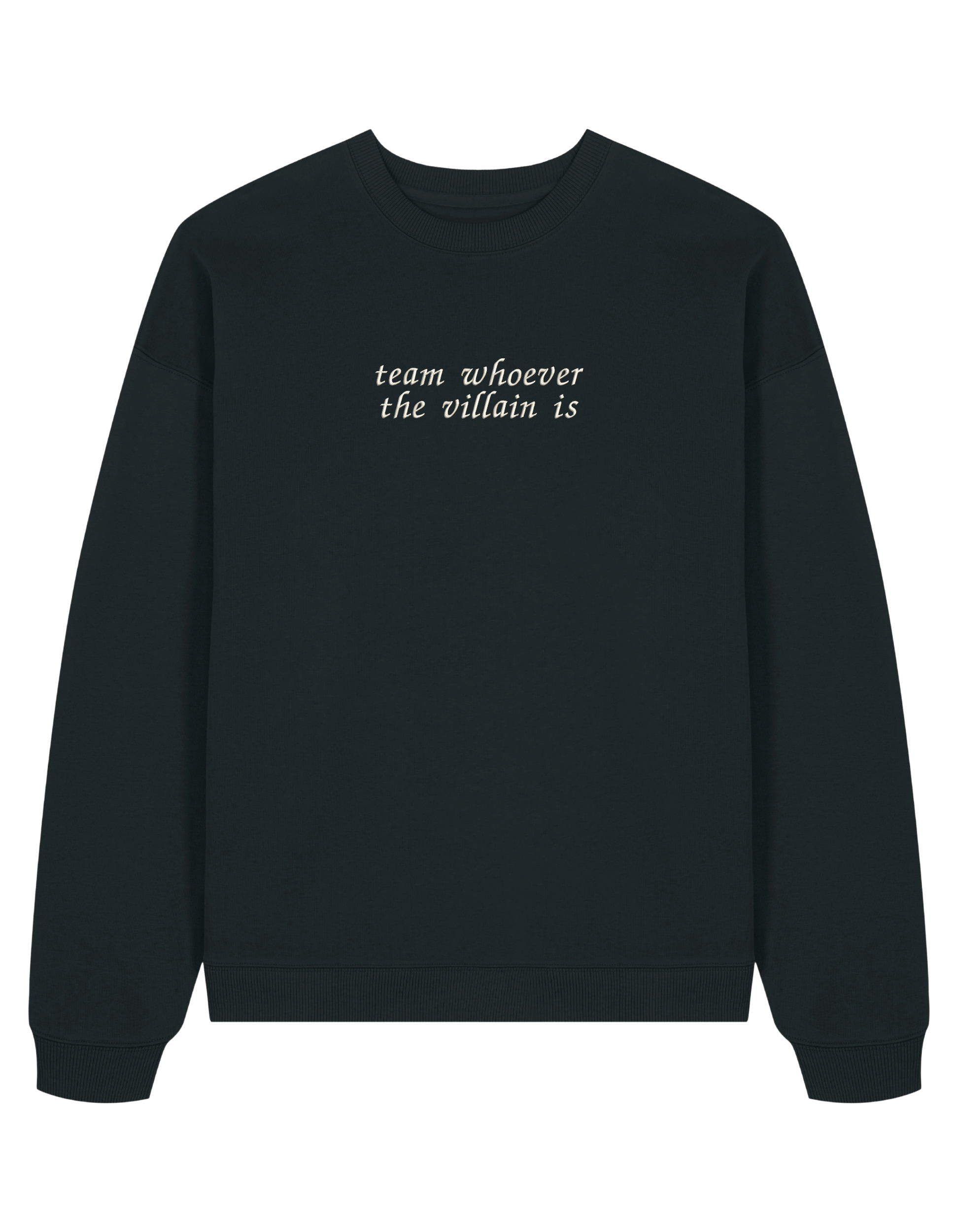 Team villain sweatshirt bookish