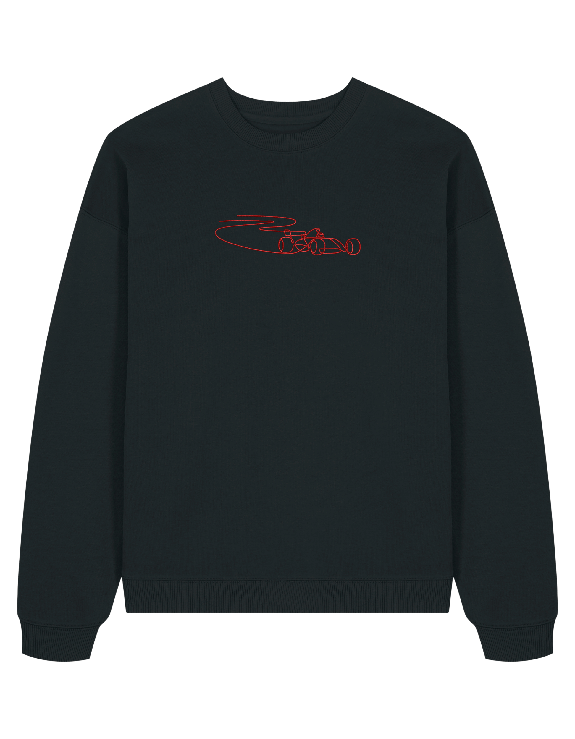 Car outline sweatshirt F1
