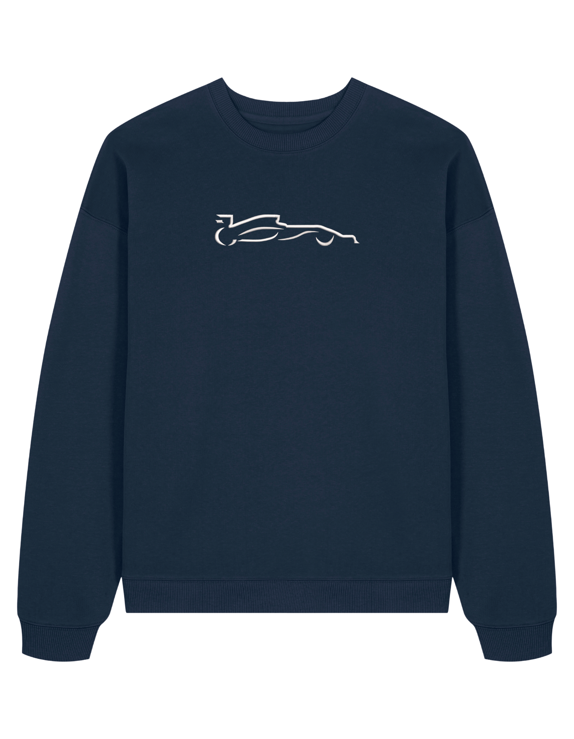 Race car outline sweatshirt F1