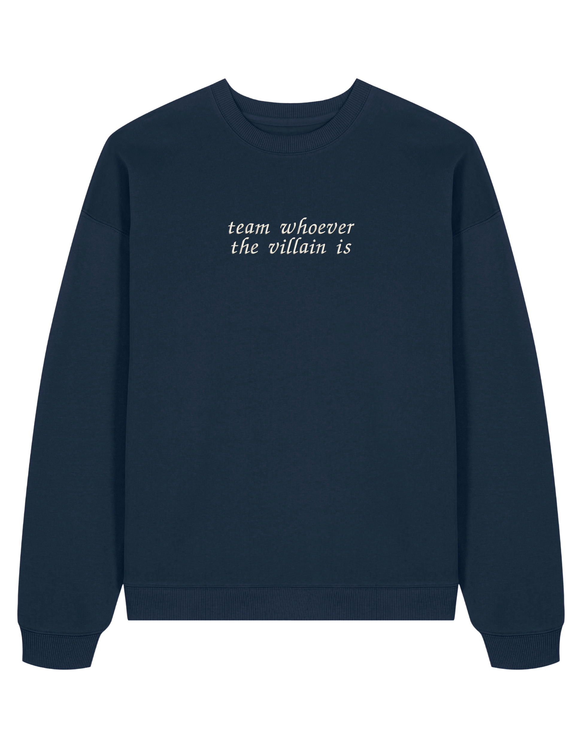 Team villain sweatshirt bookish
