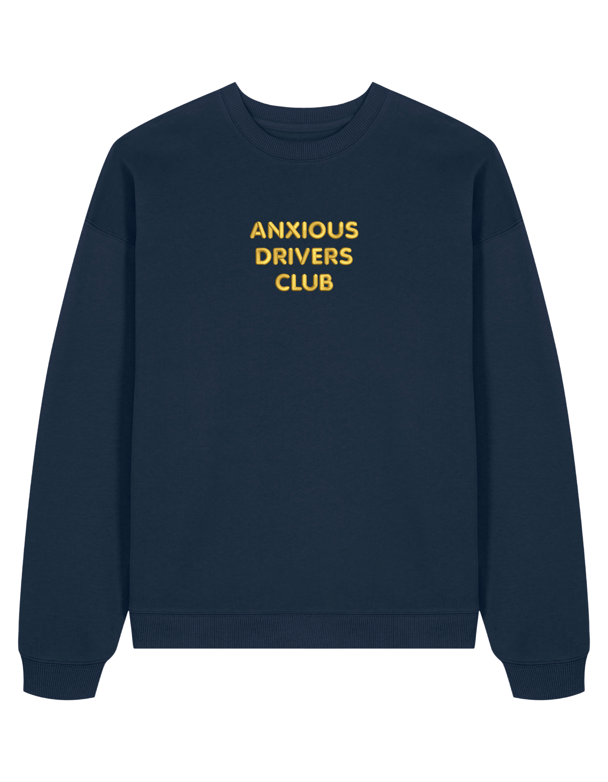 Anxious driver sweatshirt mesaje