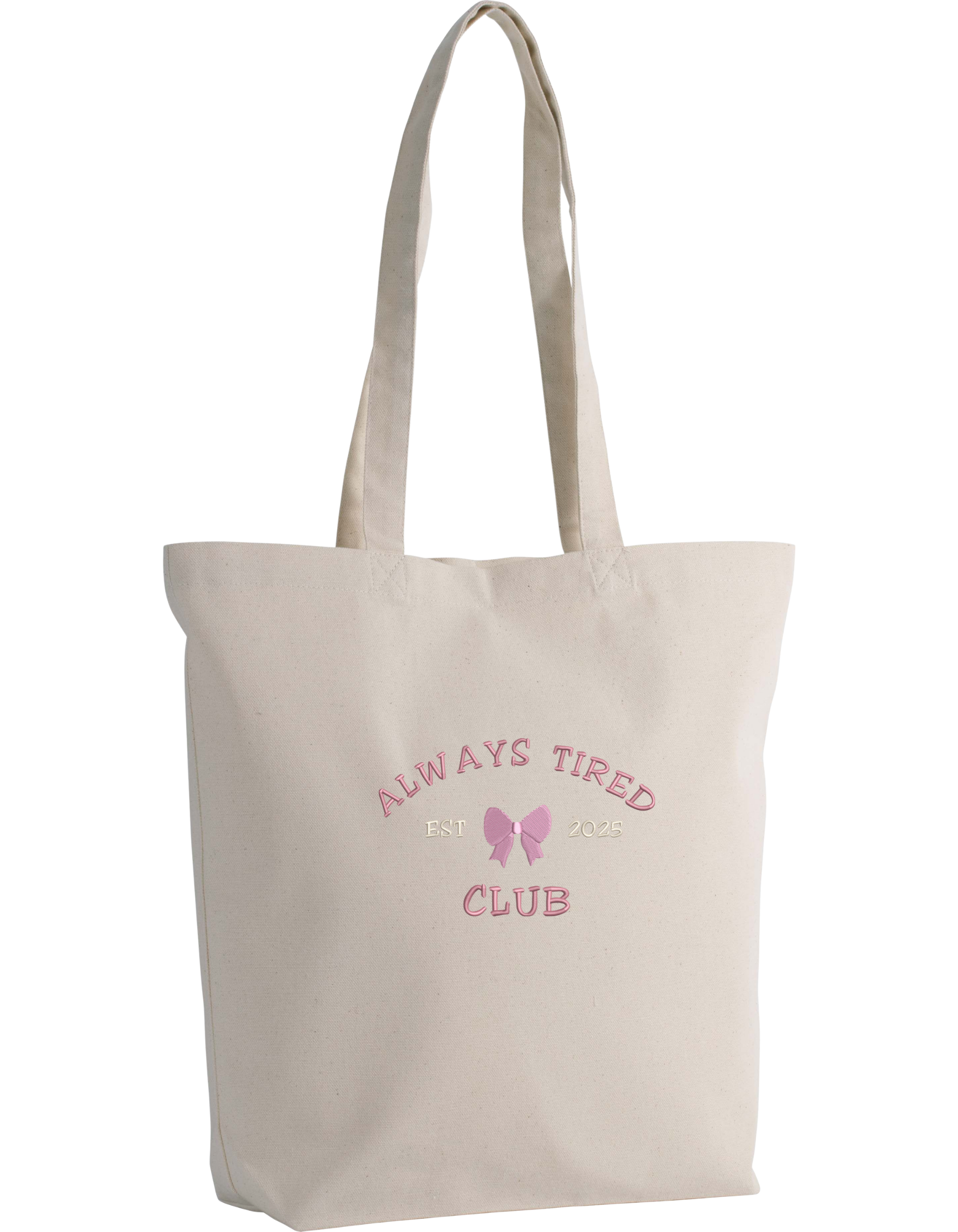 Always tired tote bag
