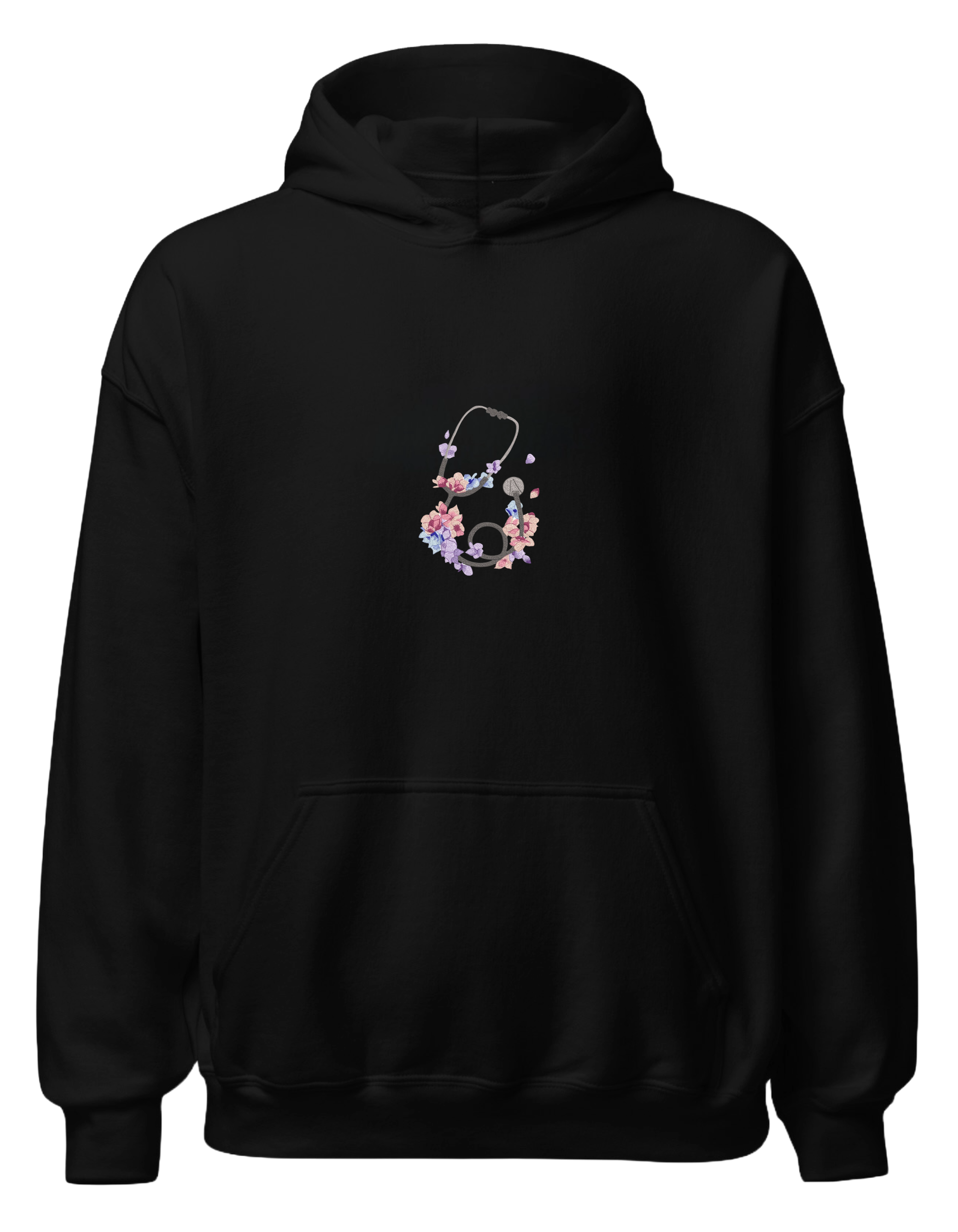Stetoscop floral hoodie