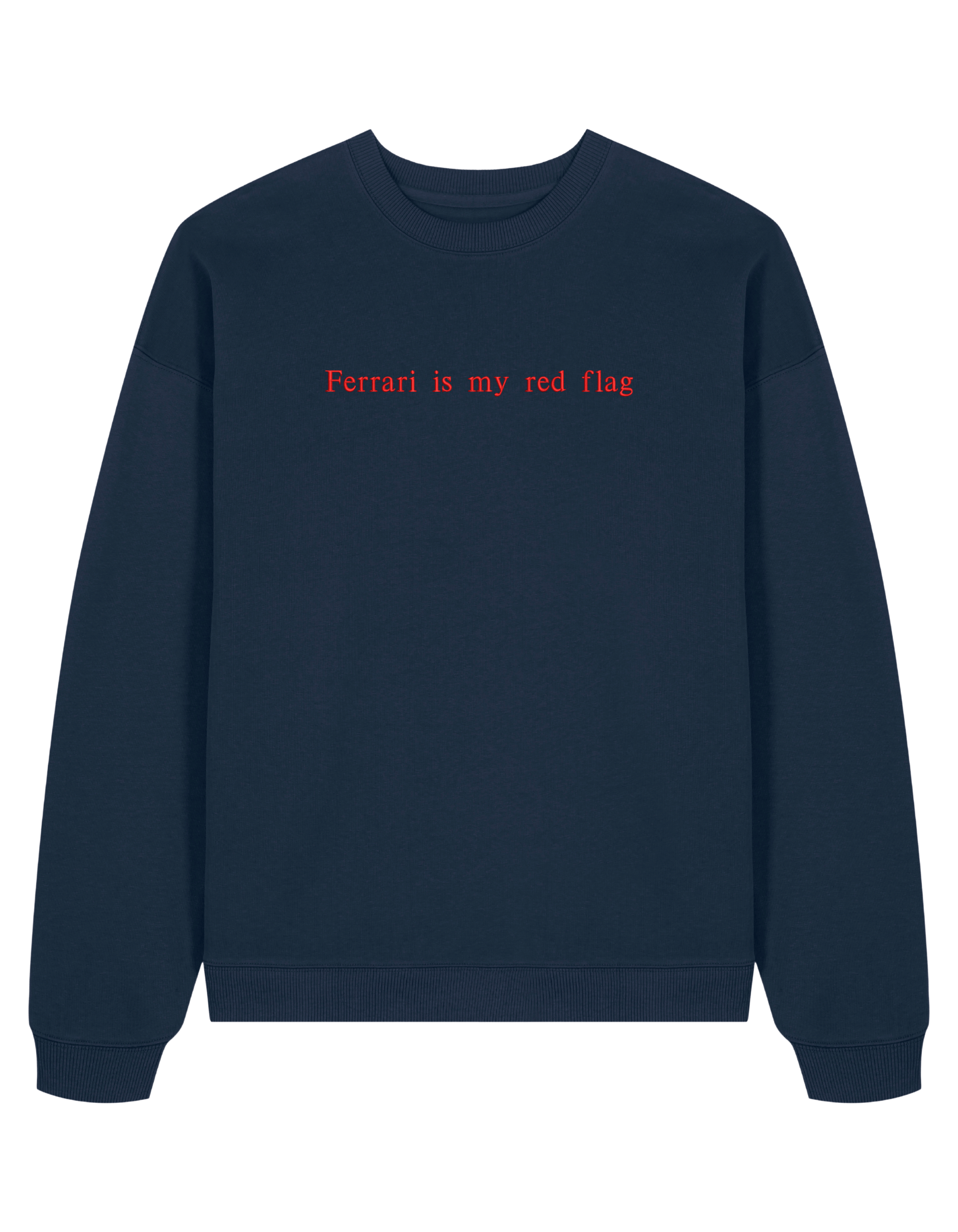 Red flag sweatshirt F1