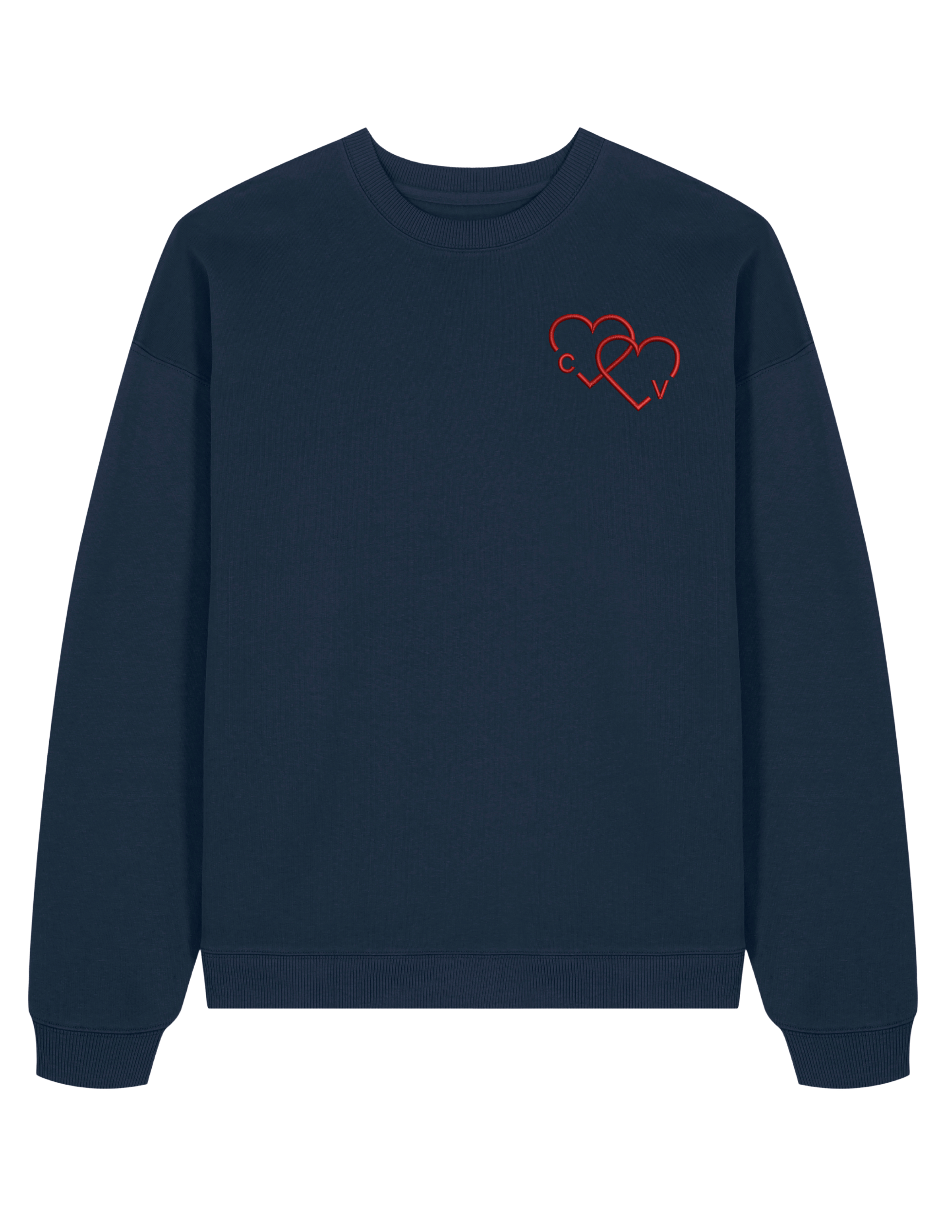 Hearts initiale sweatshirt