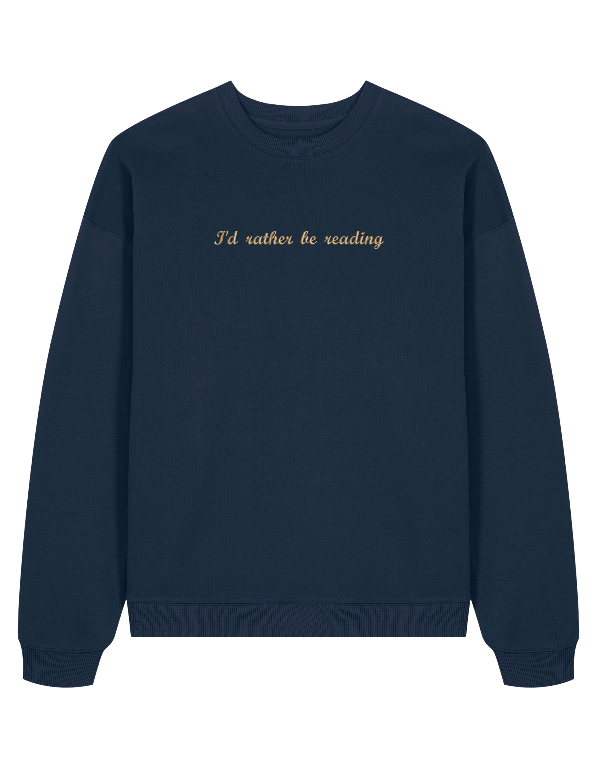 Rather read sweatshirt bookish