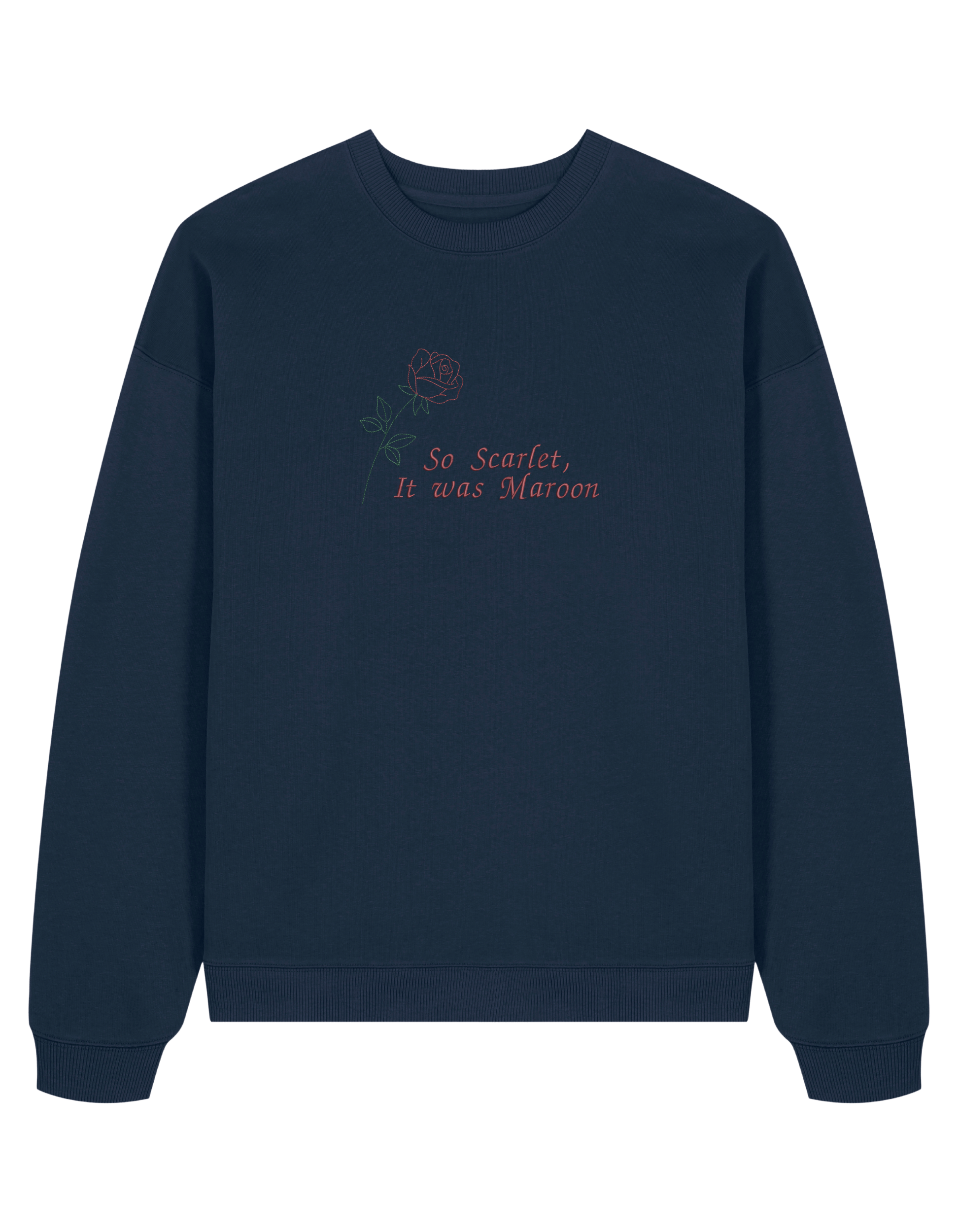 Maroon sweatshirt Taylor Swift