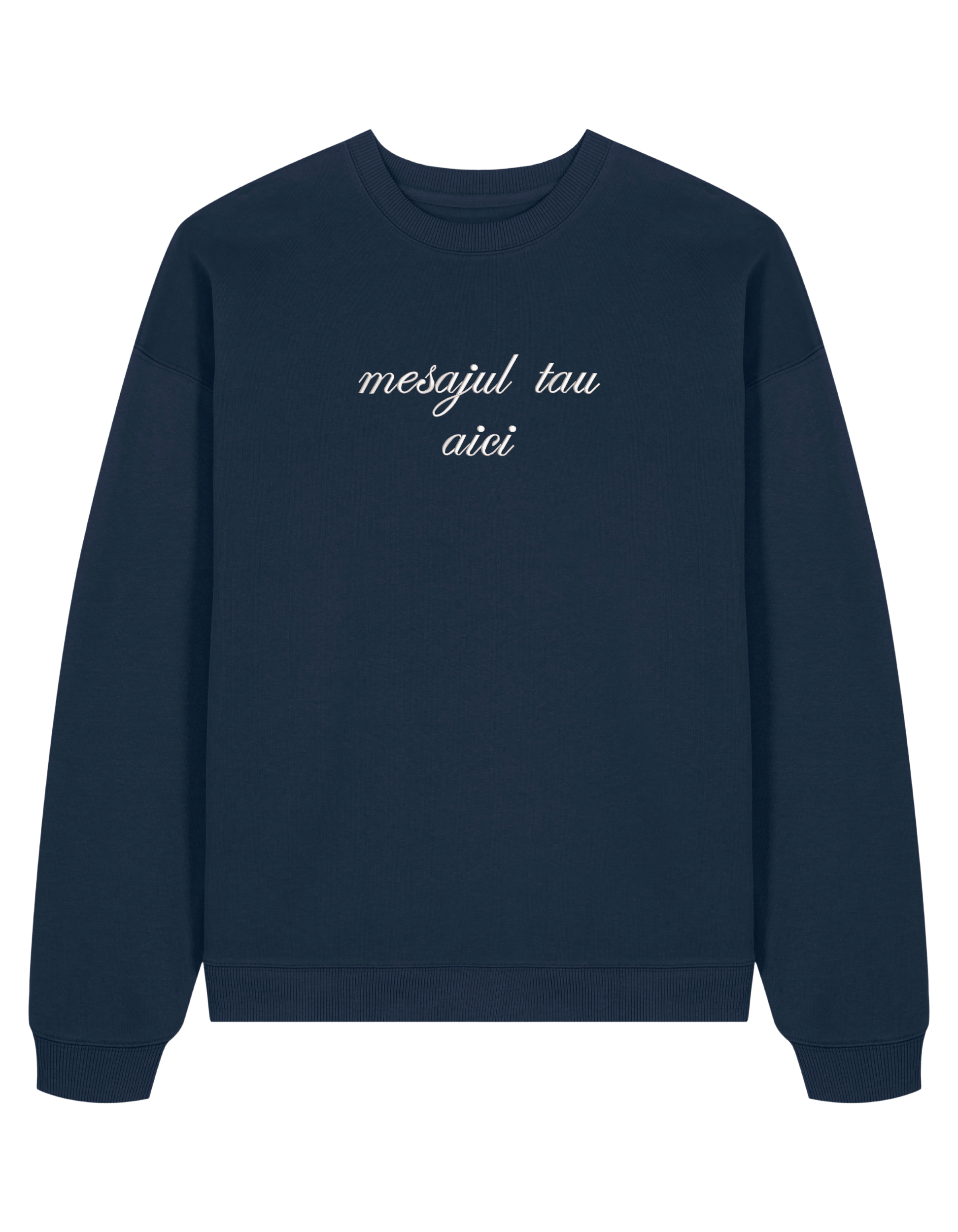 Sweatshirt personalizat font cursiv