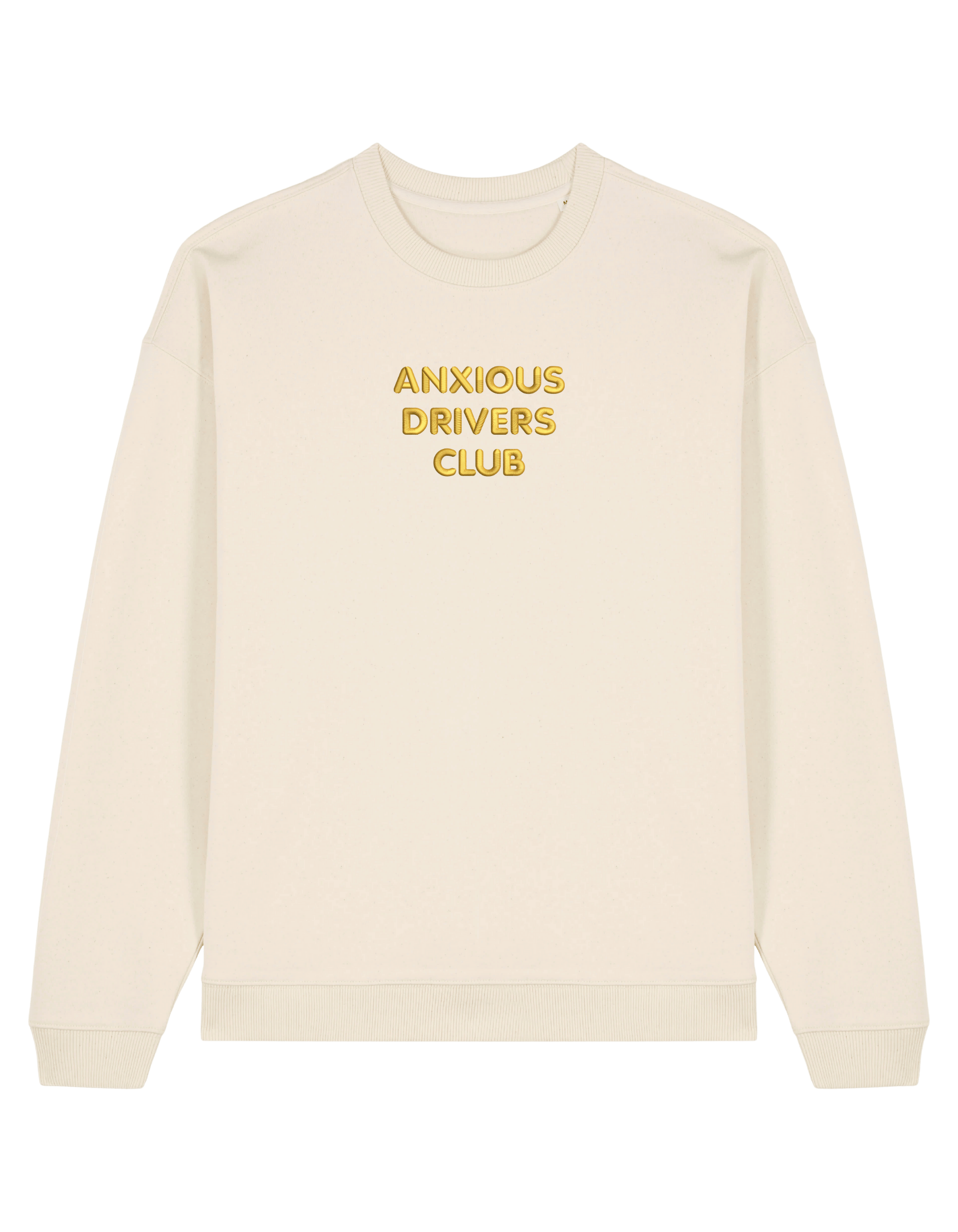 Anxious driver sweatshirt mesaje