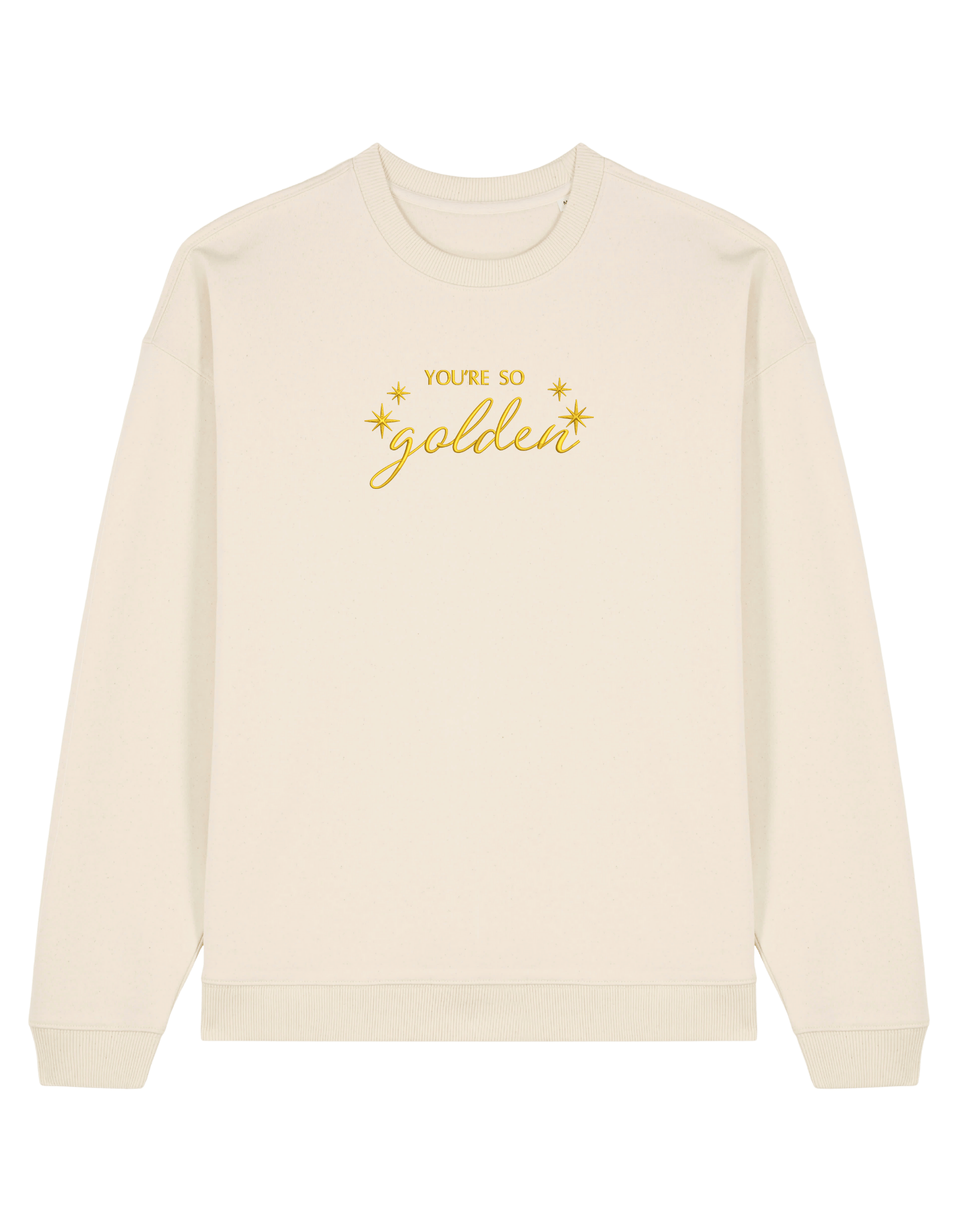Golden sweatshirt Harry Styles
