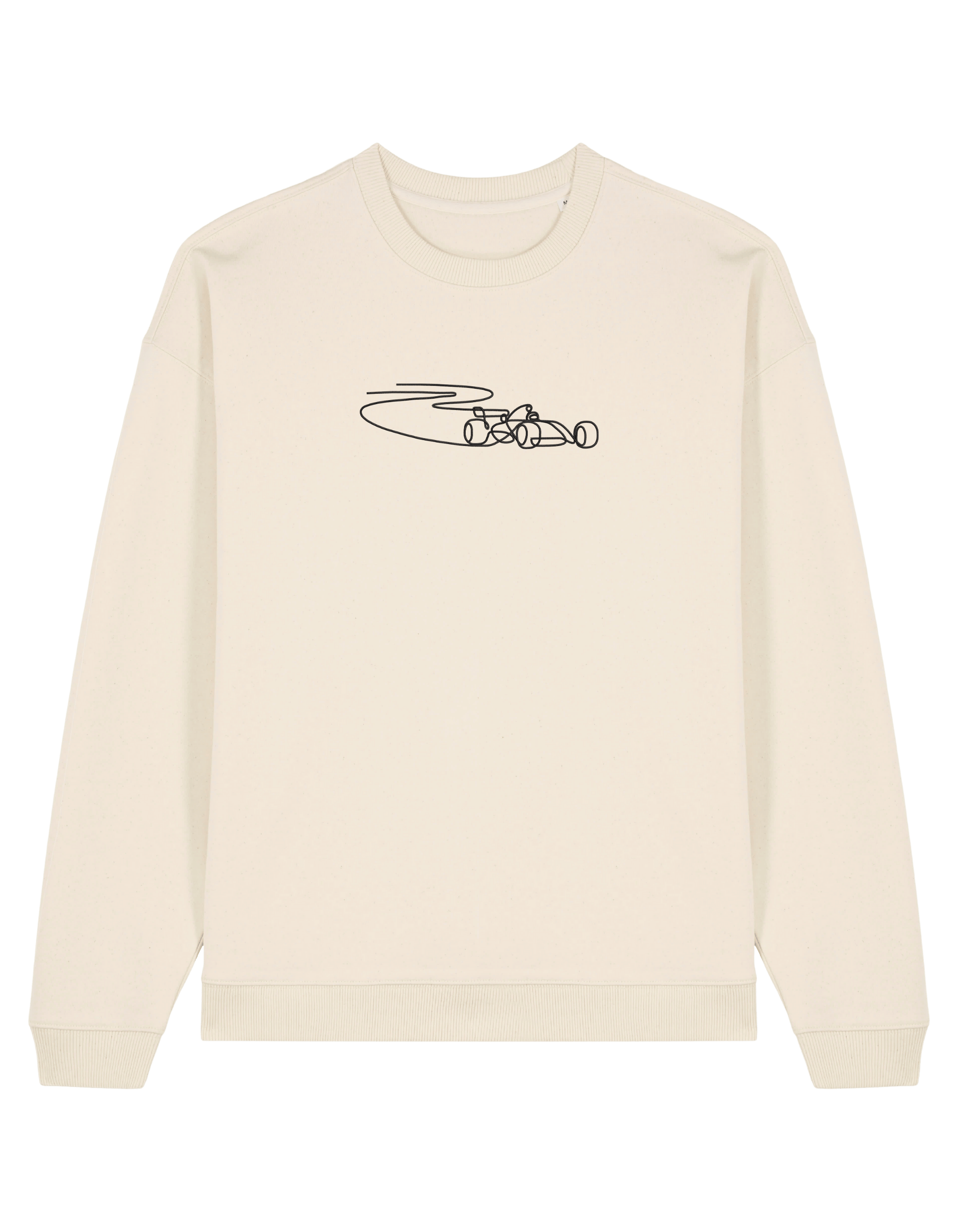 Car outline sweatshirt F1