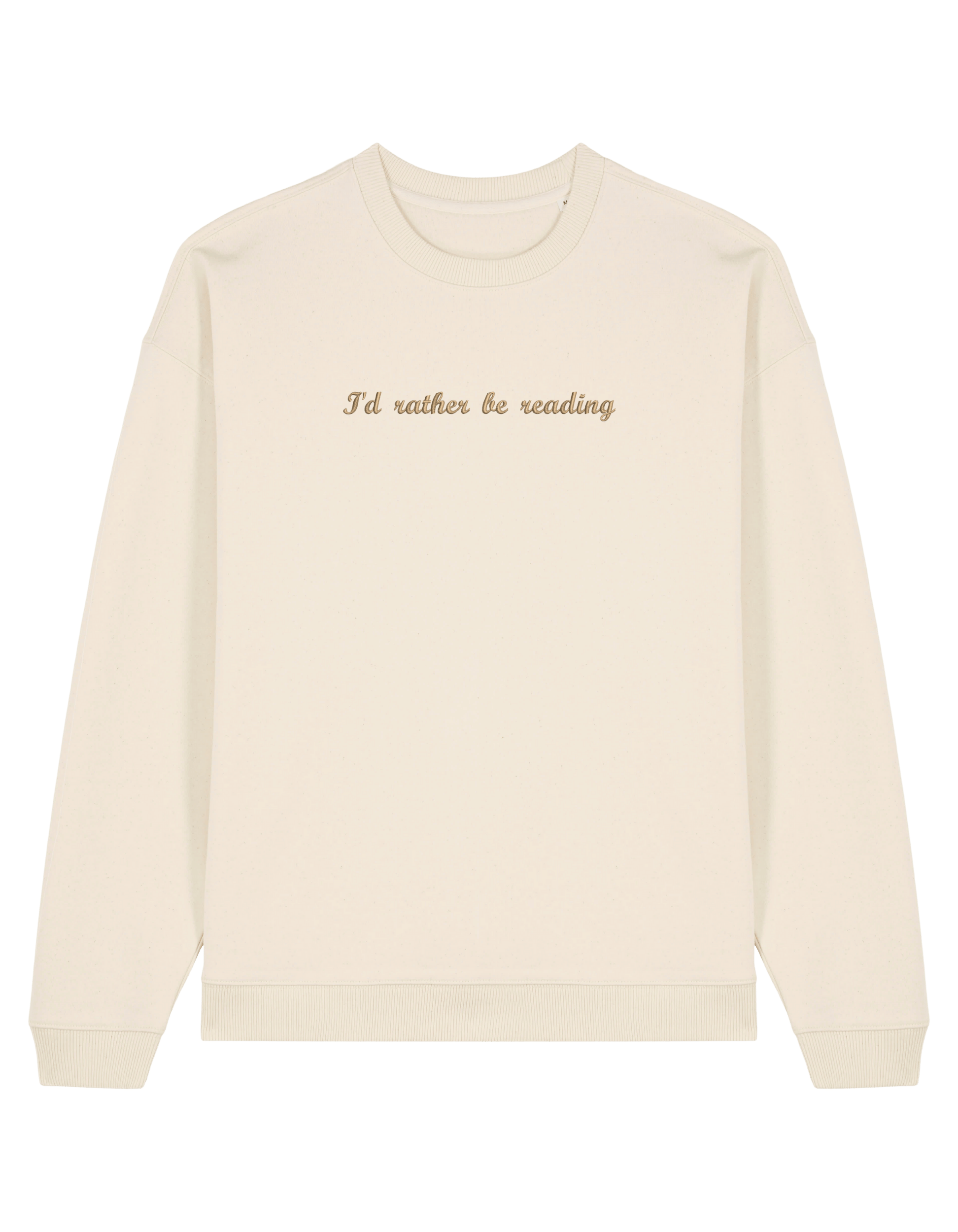 Rather read sweatshirt bookish
