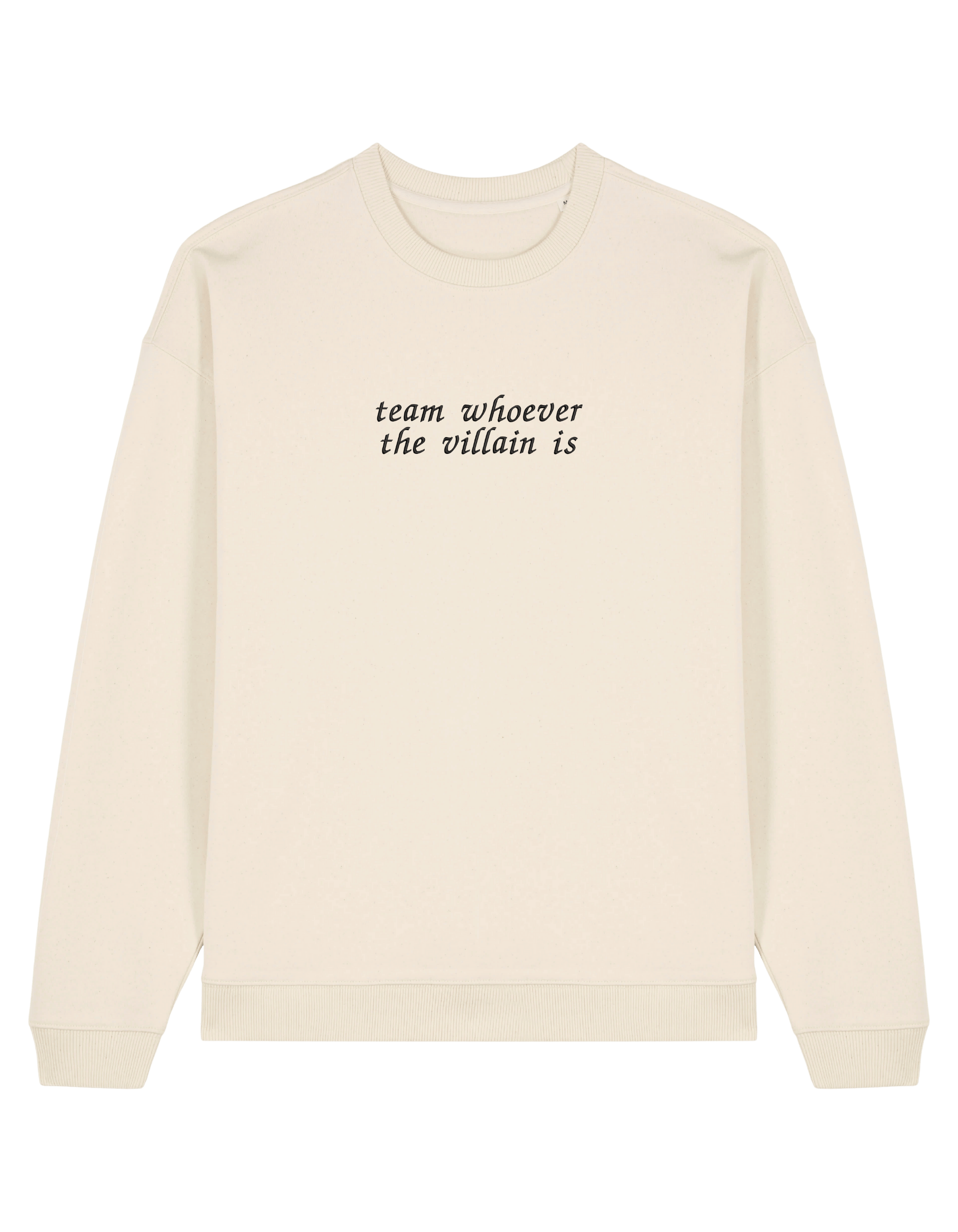 Team villain sweatshirt bookish