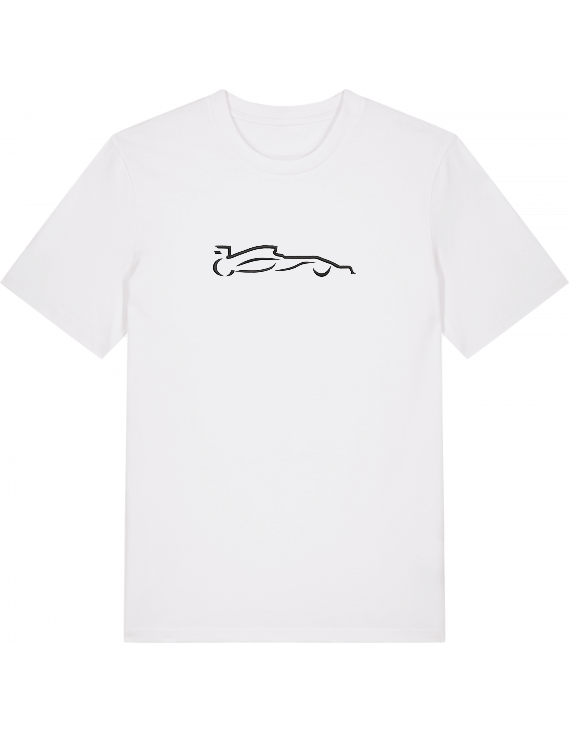 Race car outline tricou F1