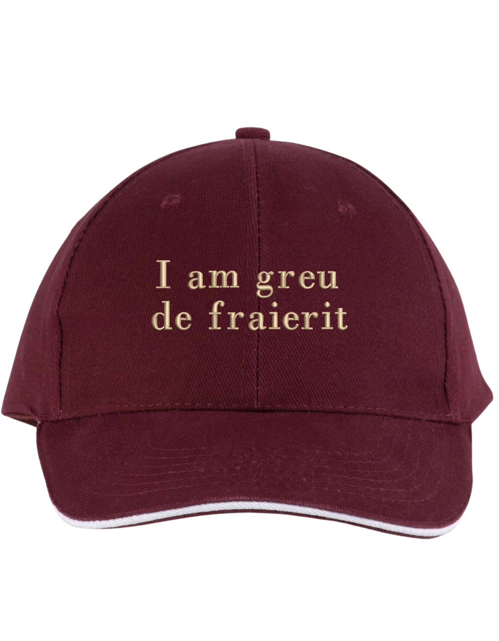 Sapca unisex Greu de fraierit brodata