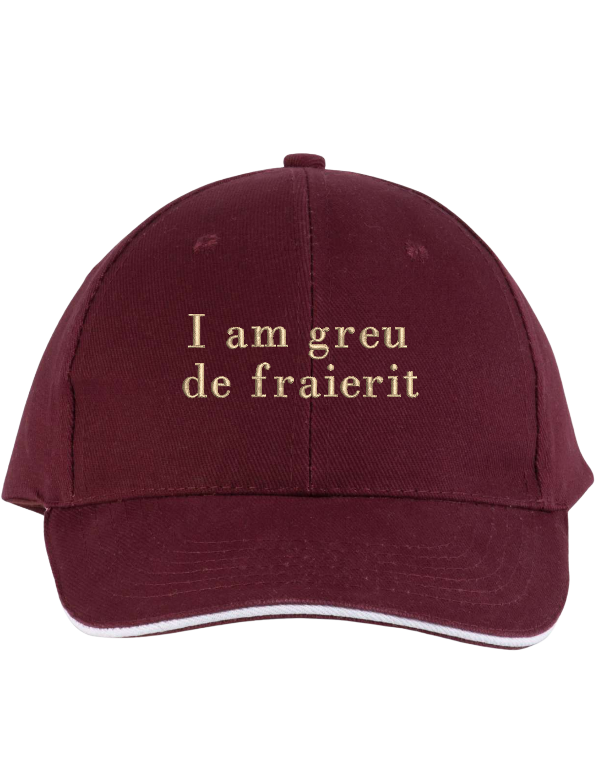 Sapca unisex Greu de fraierit brodata