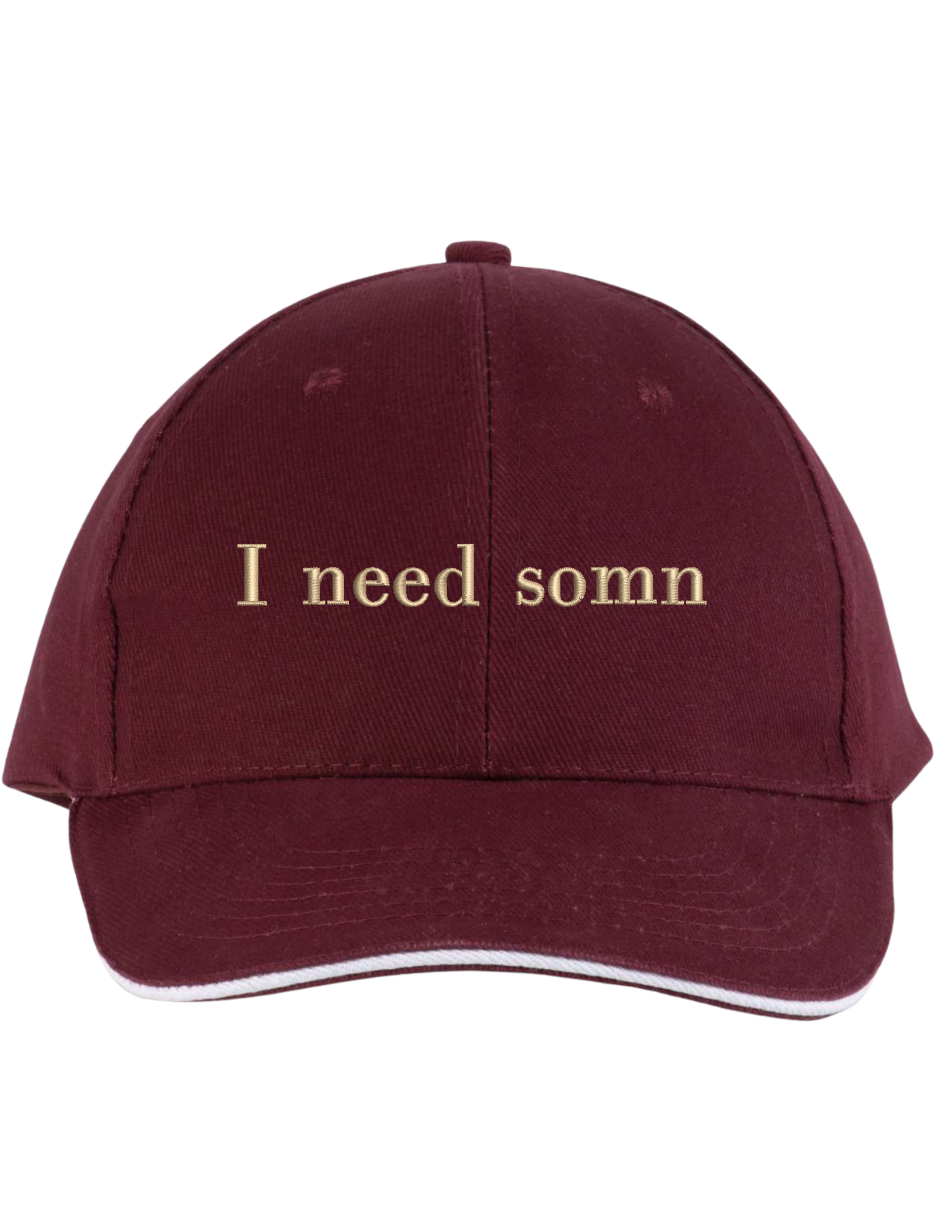 Sapca unisex I need somn brodata