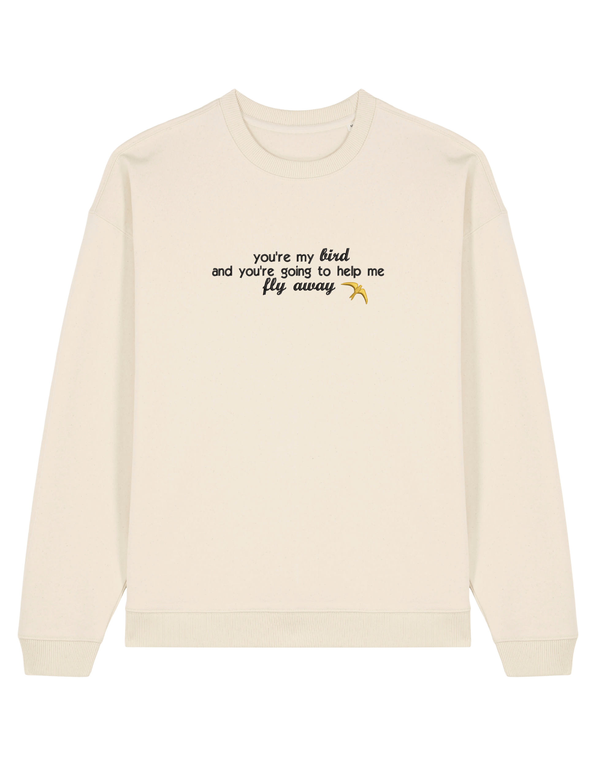 Fly away oversized sweatshirt Shatter me