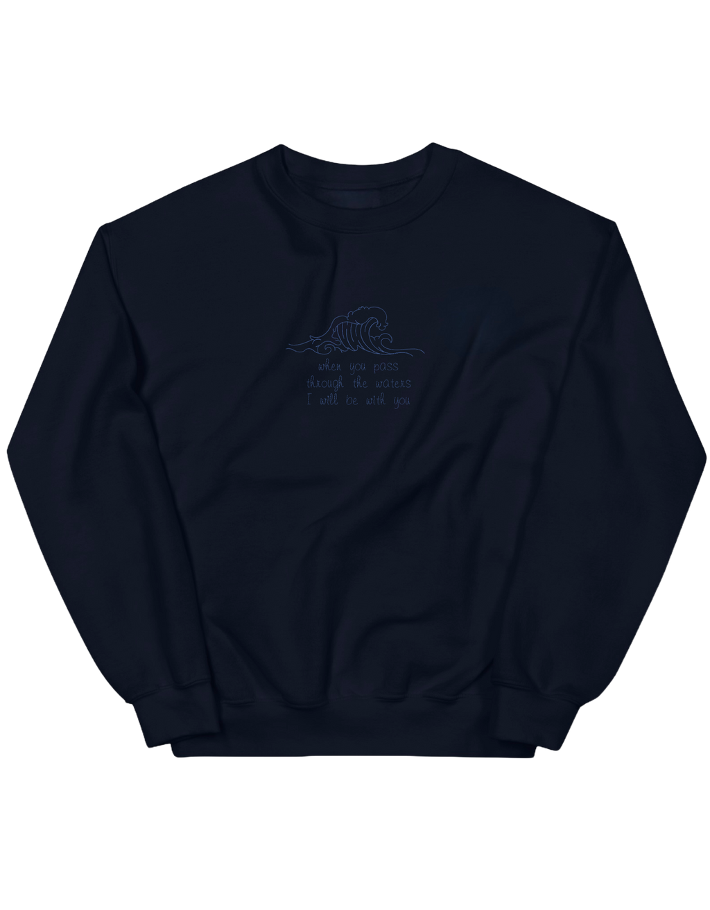 Pass through sweatshirt