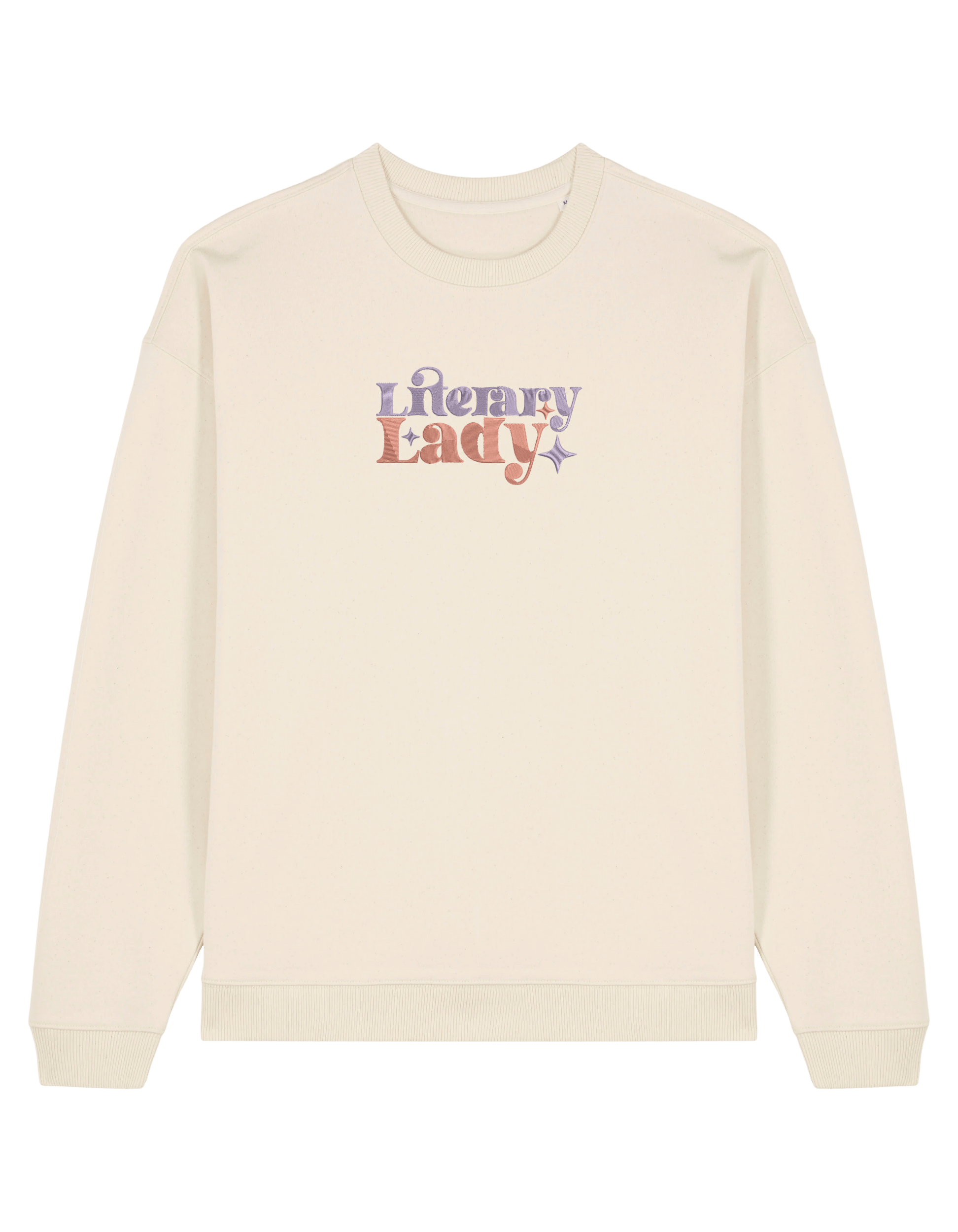 Lady sweatshirt bookish