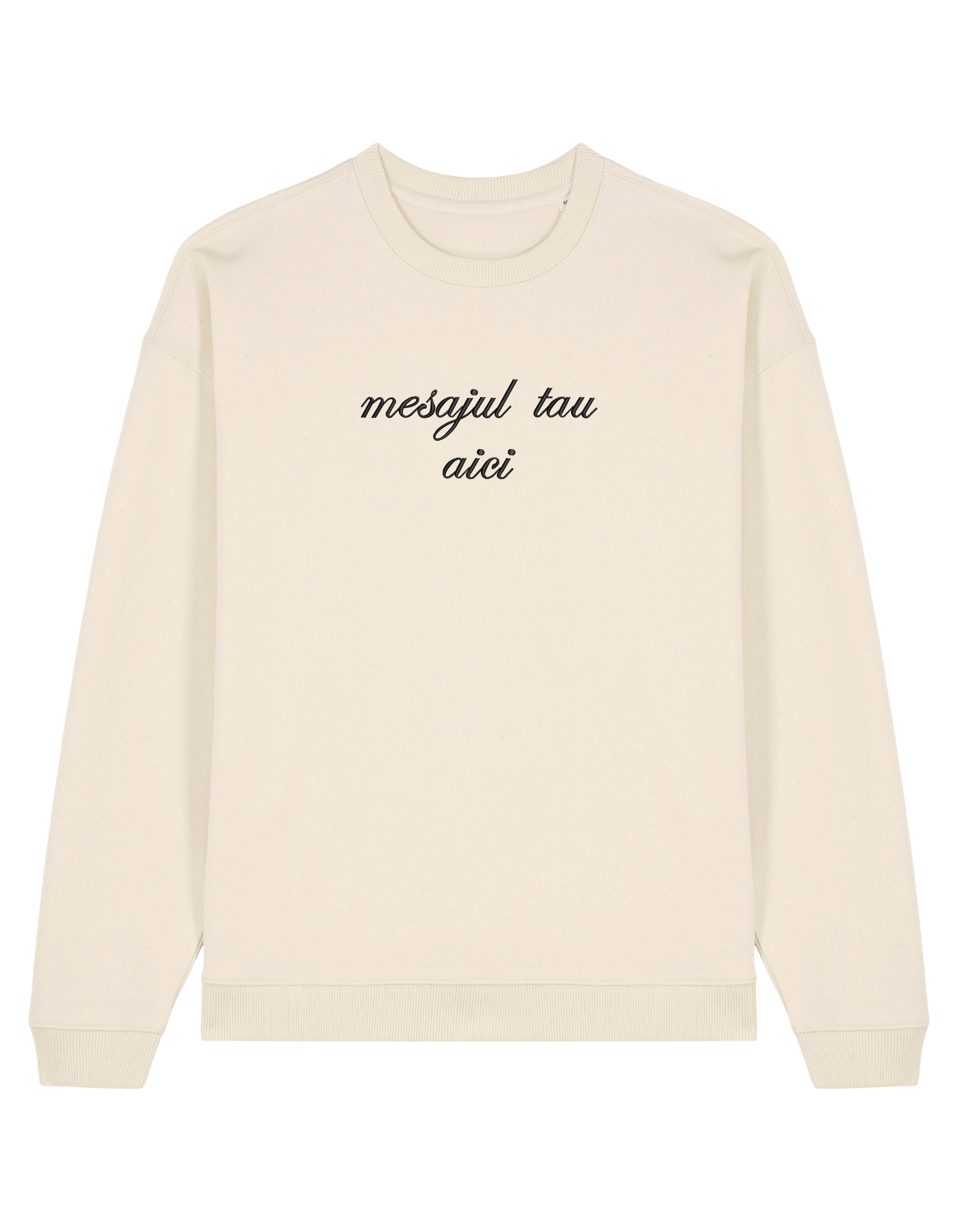 Sweatshirt personalizat font cursiv