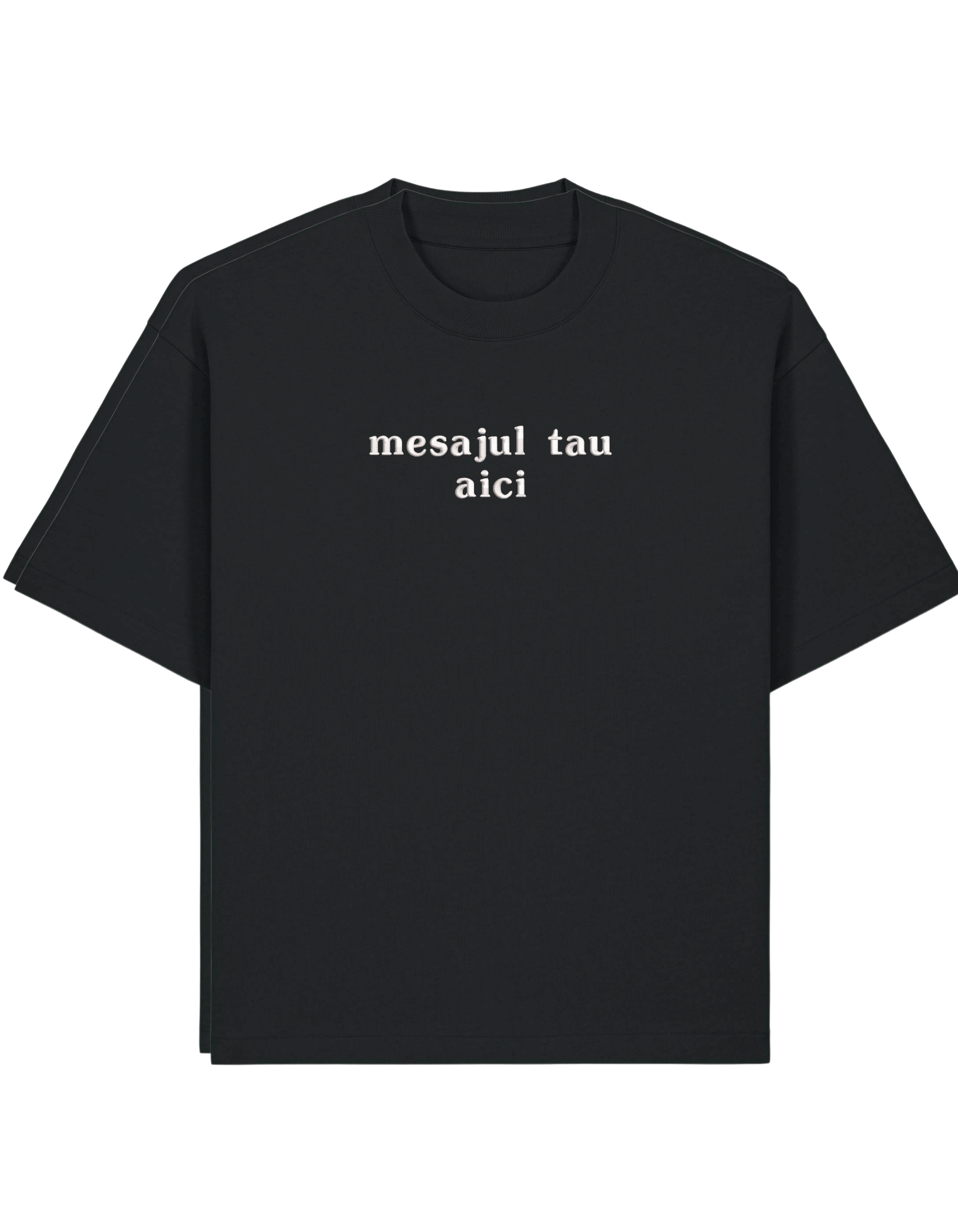 Tricou personalizat font basic
