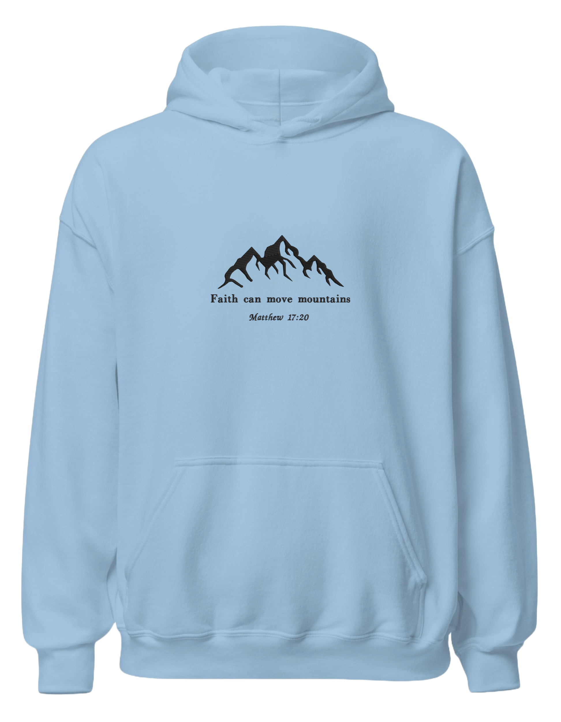 Move mountains hoodie