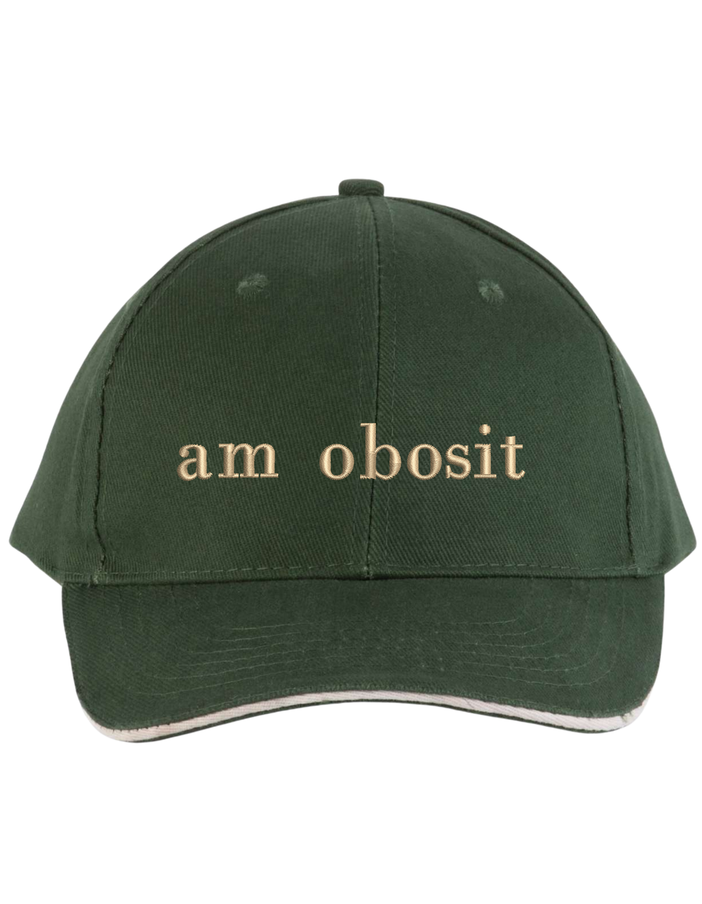 Sapca unisex Am obosit brodata