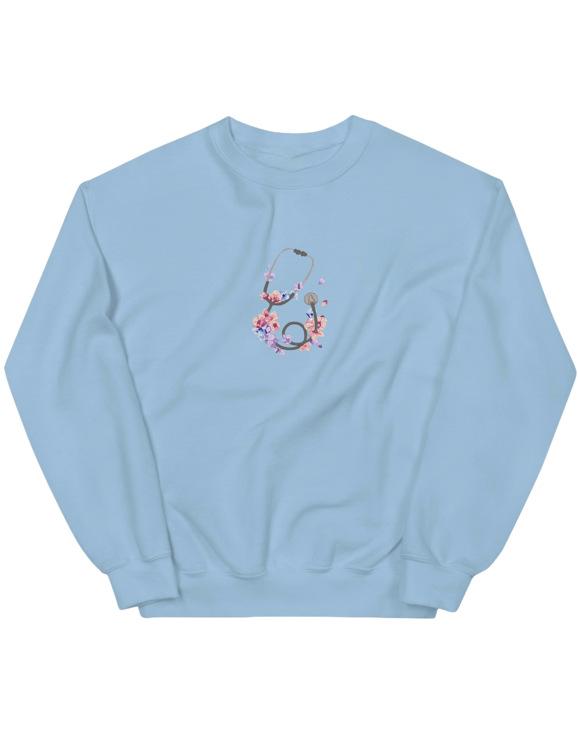 Stetoscop floral sweatshirt