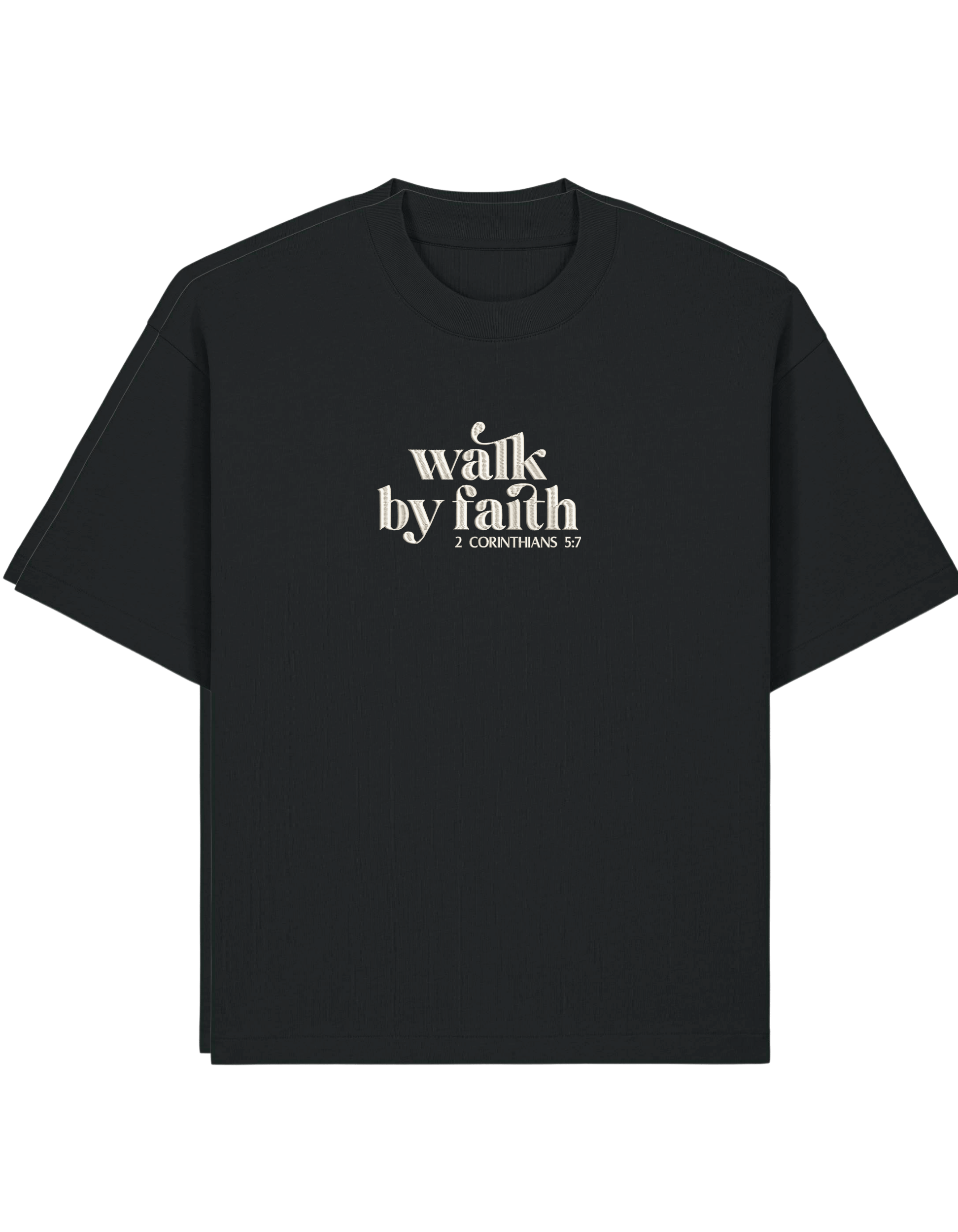 Walk by faith tricou