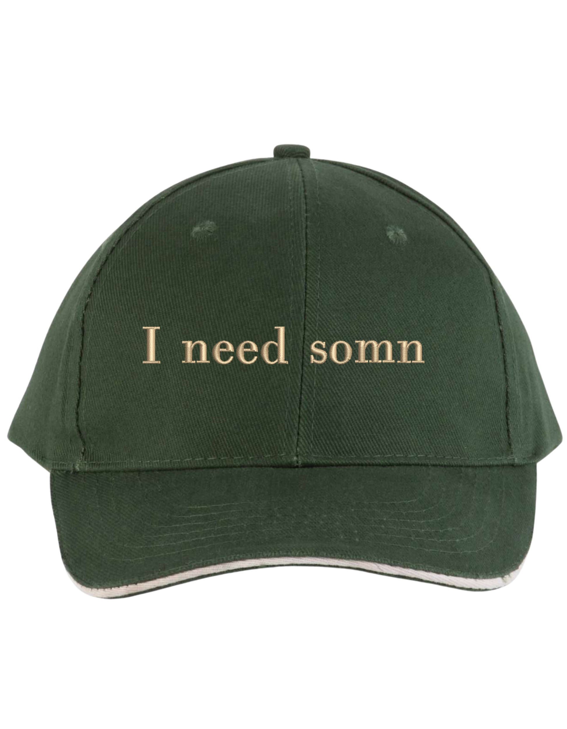 Sapca unisex I need somn brodata