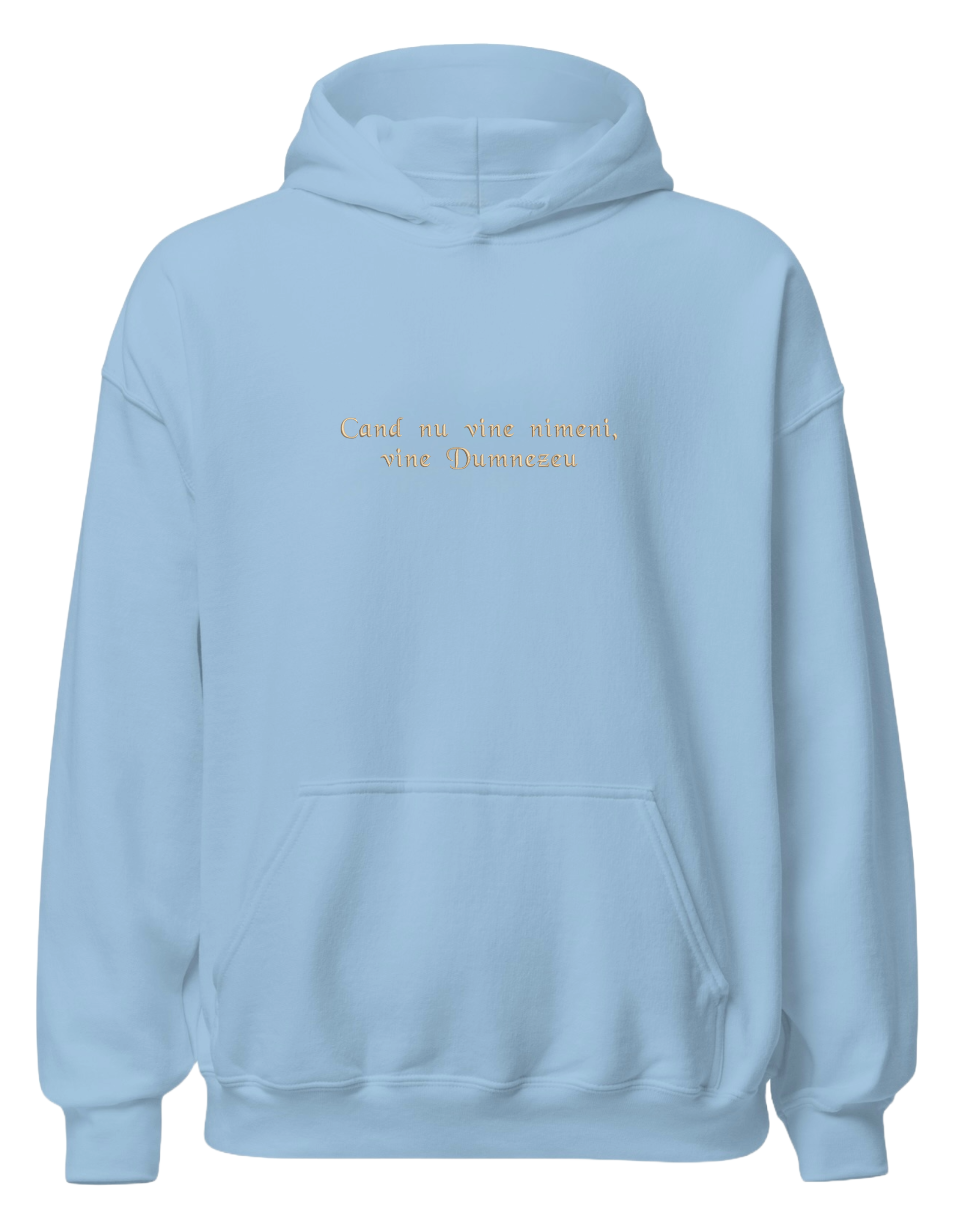 Dumnezeu hoodie