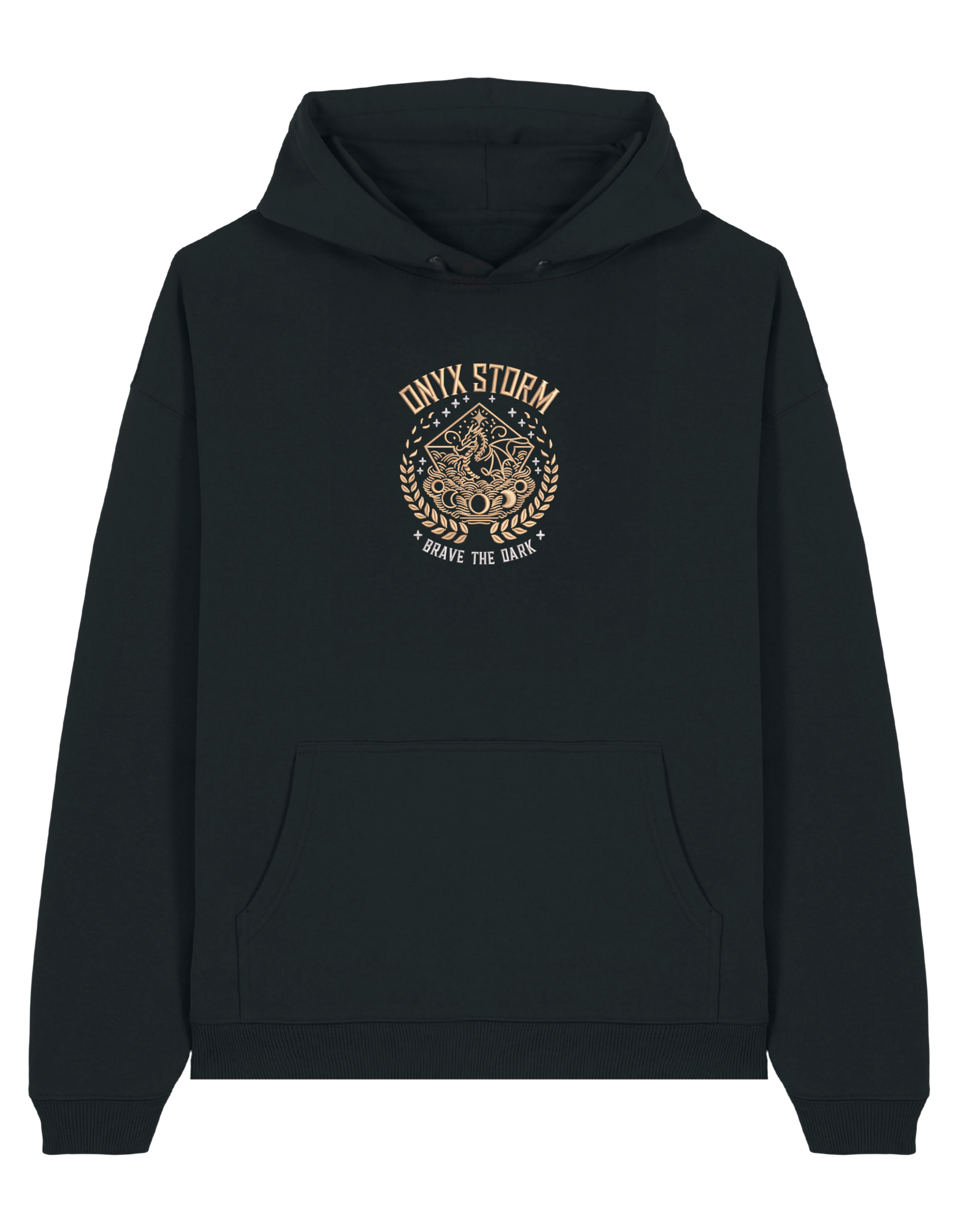 Onyx storm oversized hoodie Fourth Wing