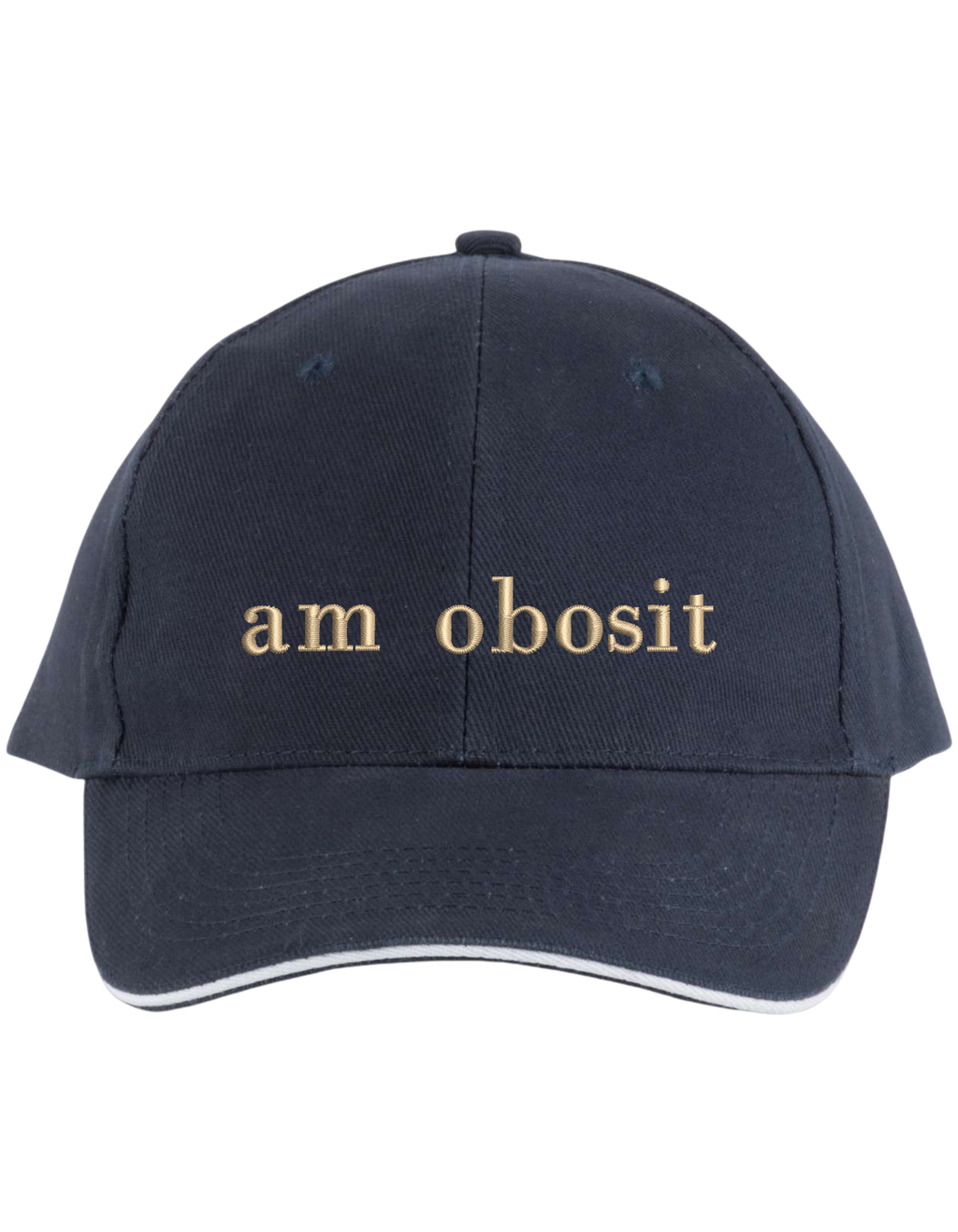 Sapca unisex Am obosit brodata