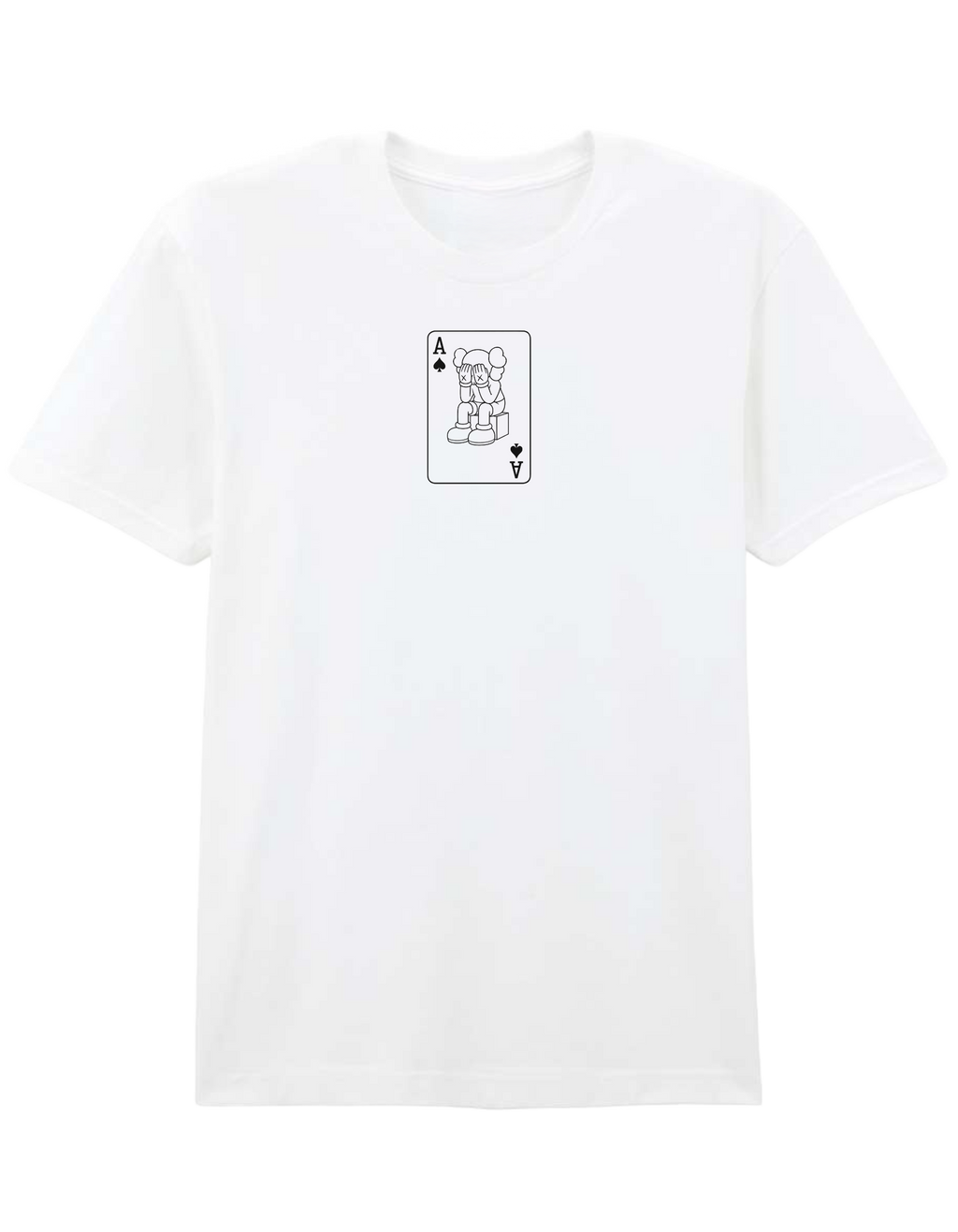 Kaws card tricou Bidup x Sneakers